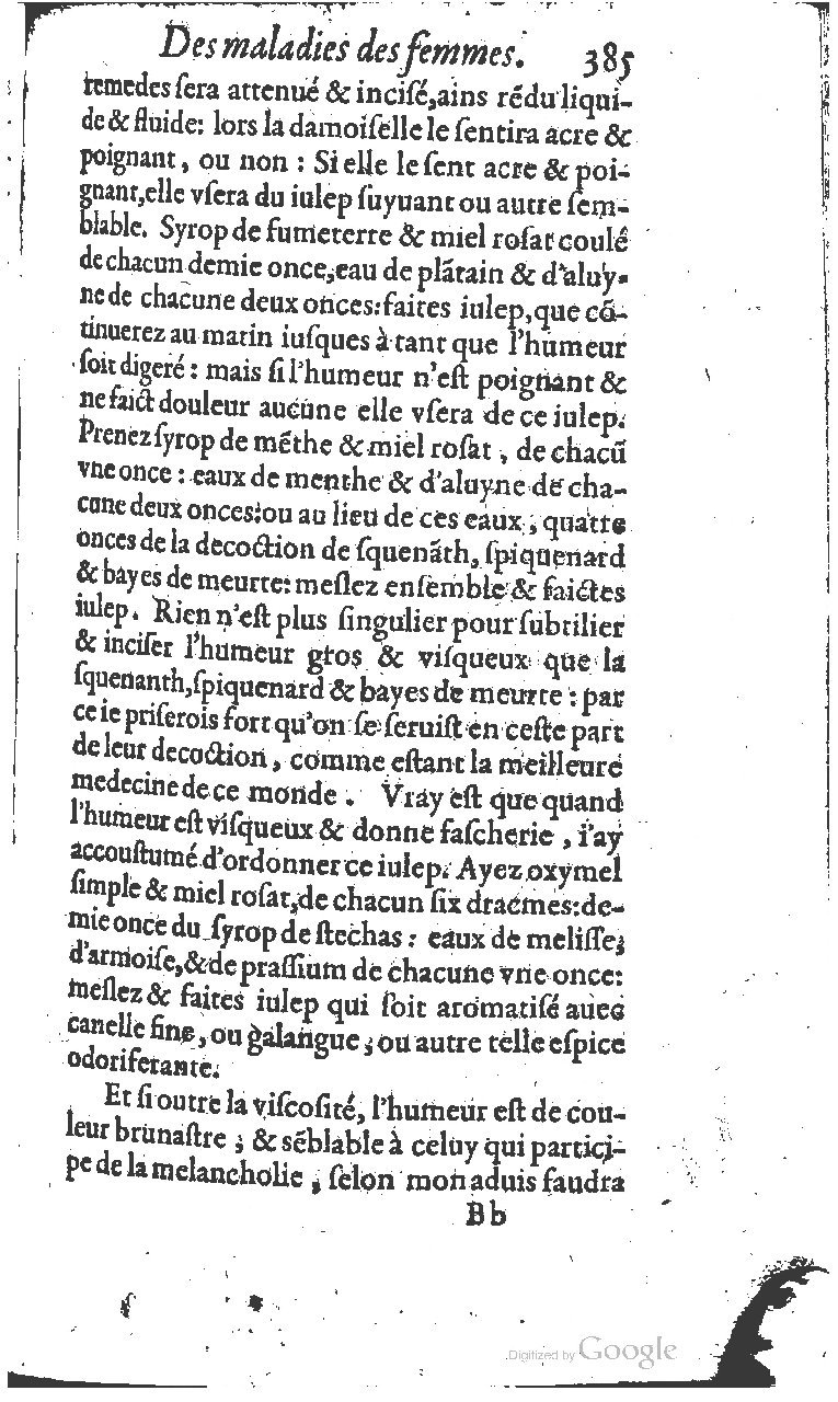1617 - Jean Le Bouc - Trésor des remèdes secrets - BM Lyon