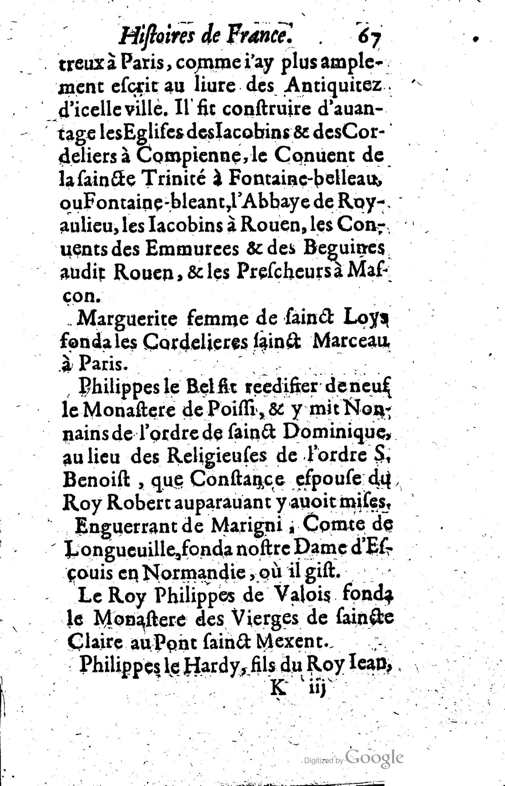 1619 - Jean Corrozet - Trésor des histoires de France - Anvers Musée Plantin-Moretus