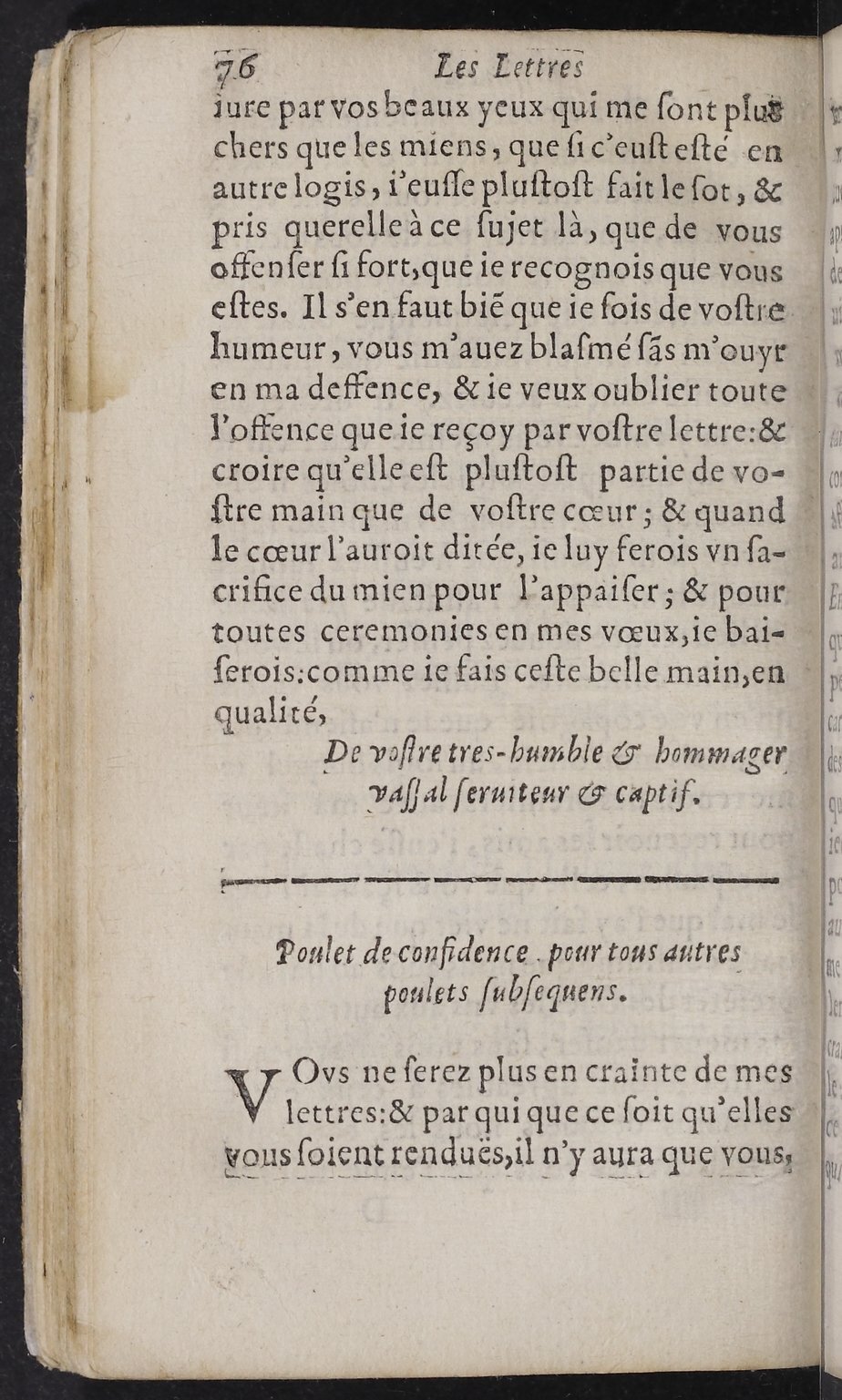 1624 - Jacques Cailloué - Secrétaire des secrétaires ou le Trésor de la plume française - BnF