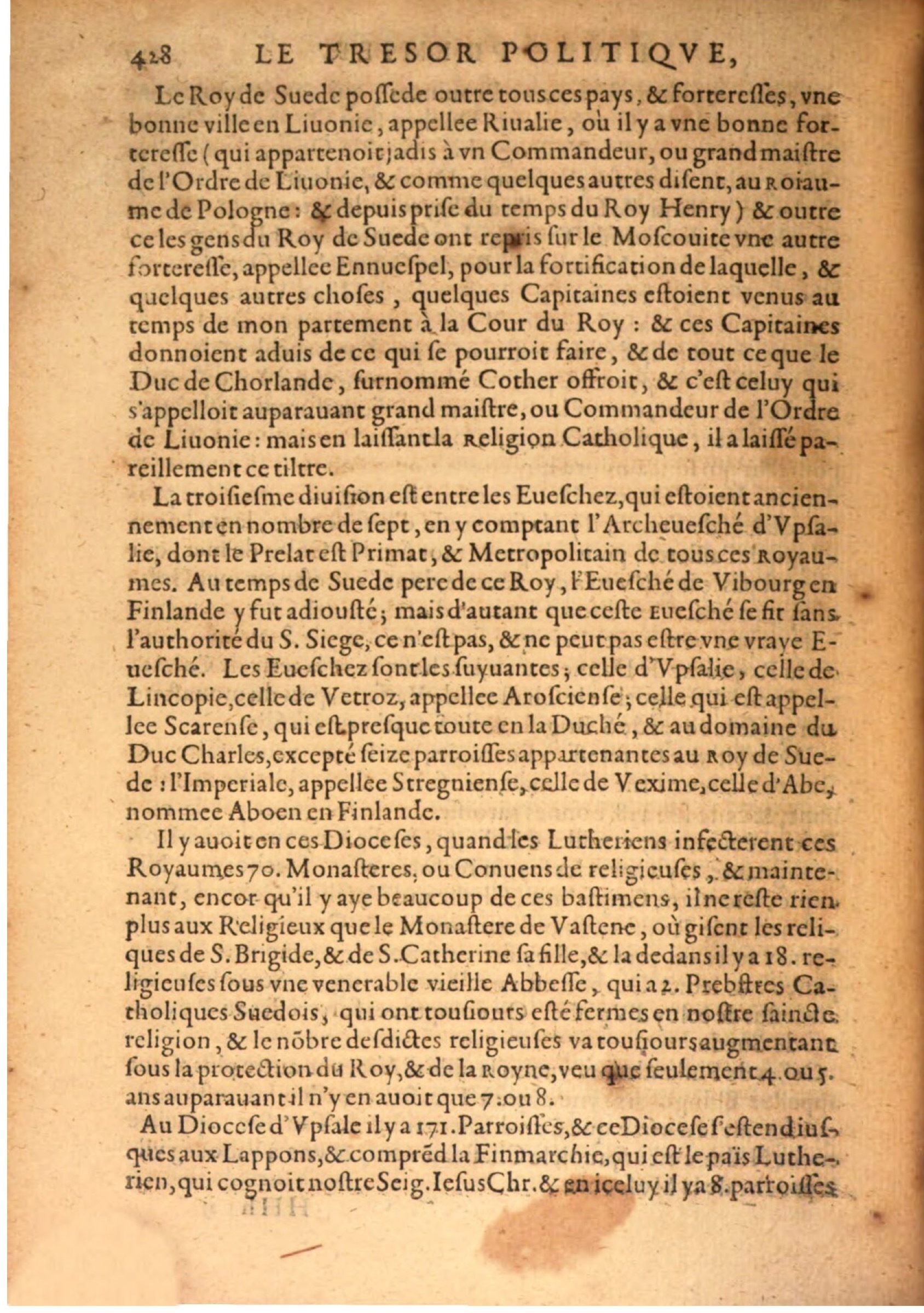 1608 - Pierre Chevalier - Trésor politique - BSB Munich