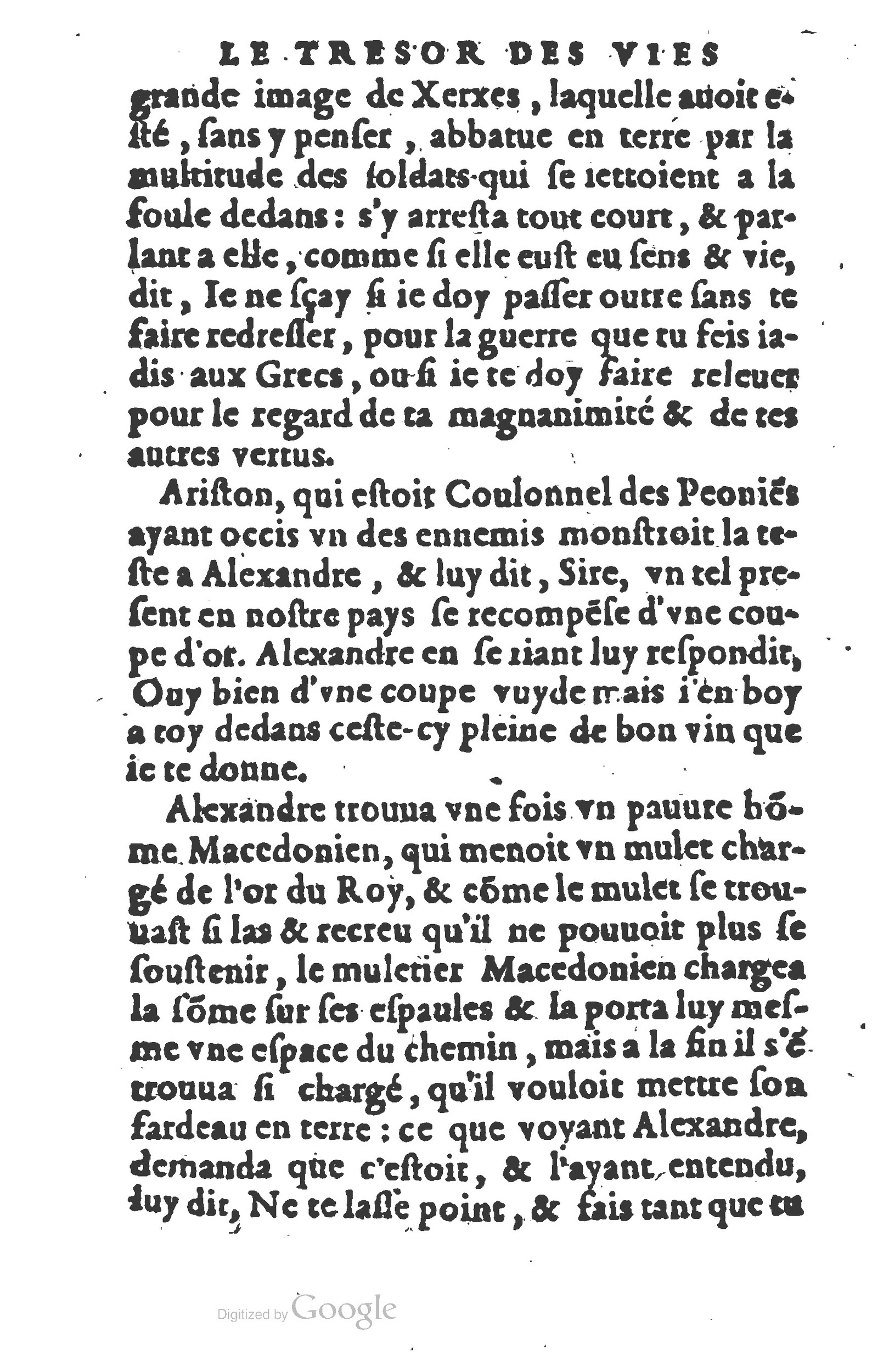 1577 - Claude Micard - Trésor des vies de Plutarque - BSB Munich
