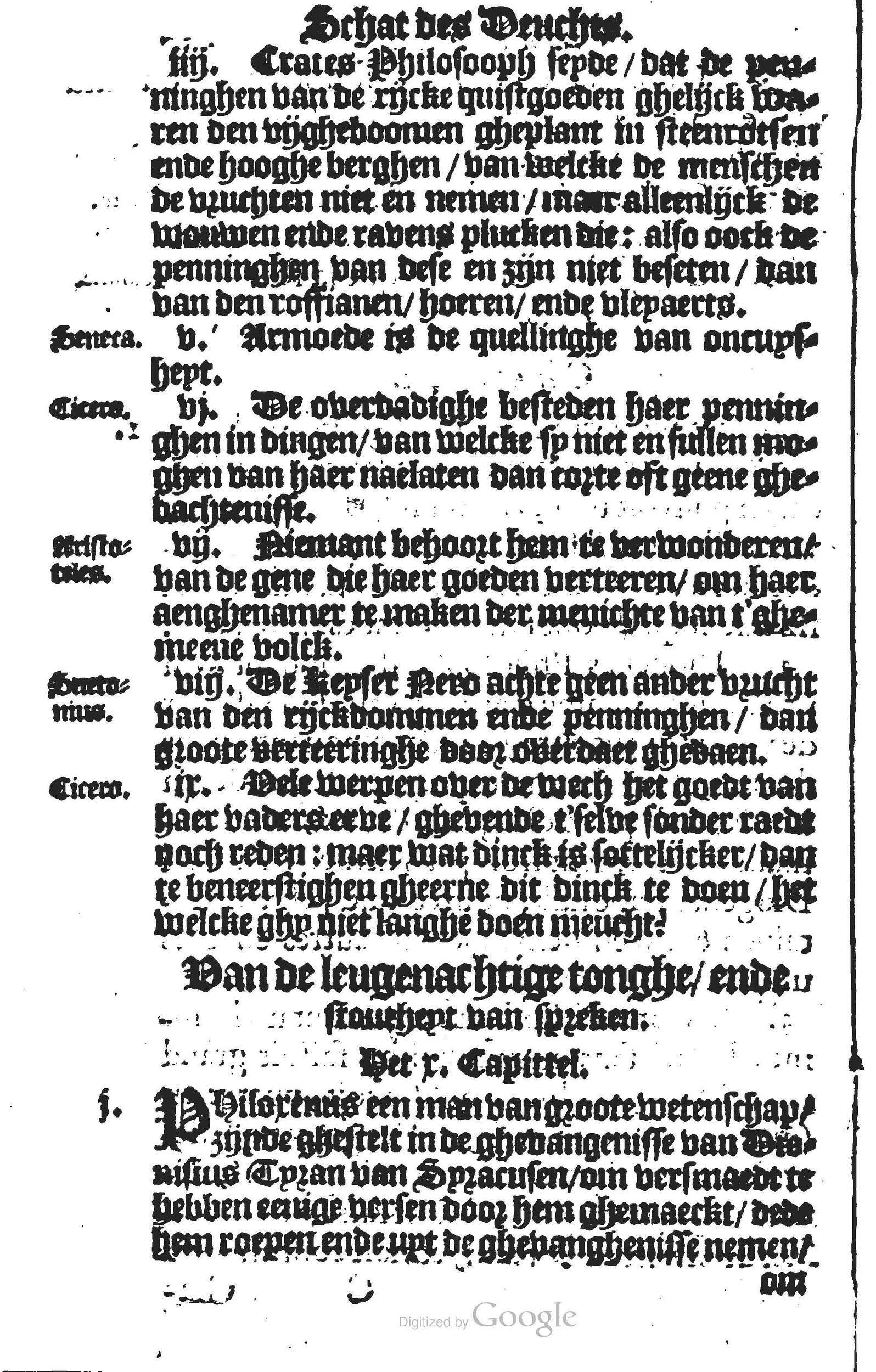 1594 - Cornelis Claesz - Trésor de vertu - BU Leiden
