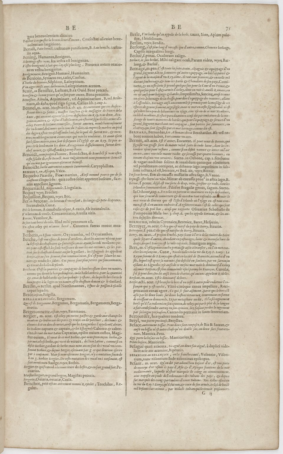 1606 - David Douceur - Trésor de la langue française - BnF