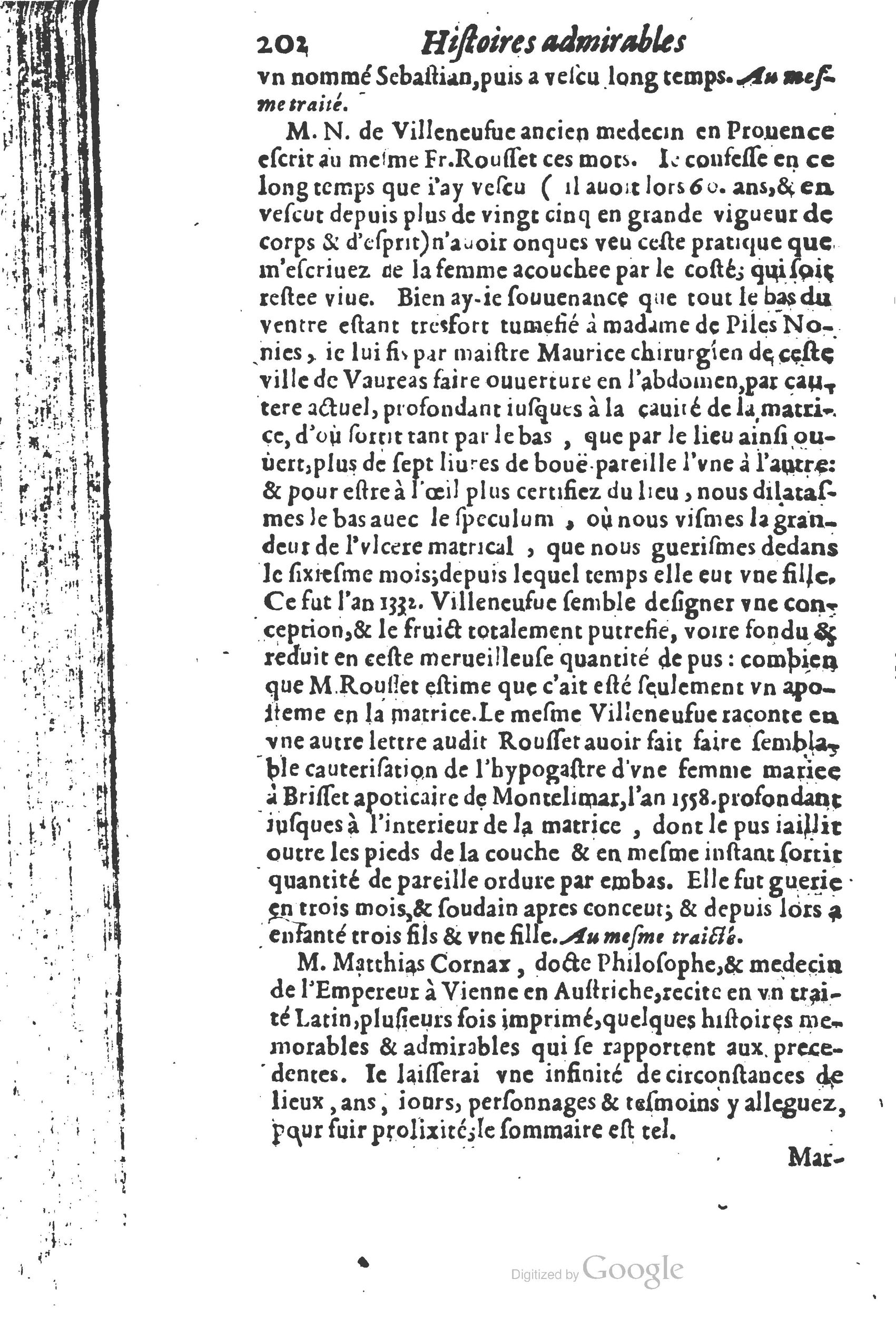 1610 - Paul Marceau - Trésor d’histoires admirables et mémorables - Princeton
