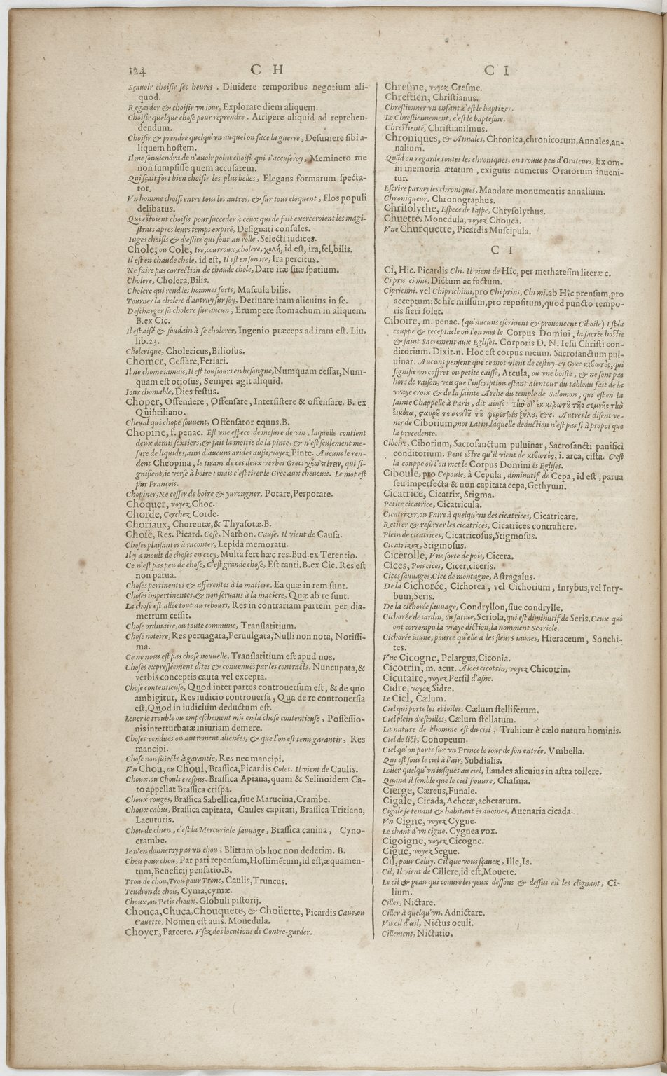 1606 - David Douceur - Trésor de la langue française - BnF