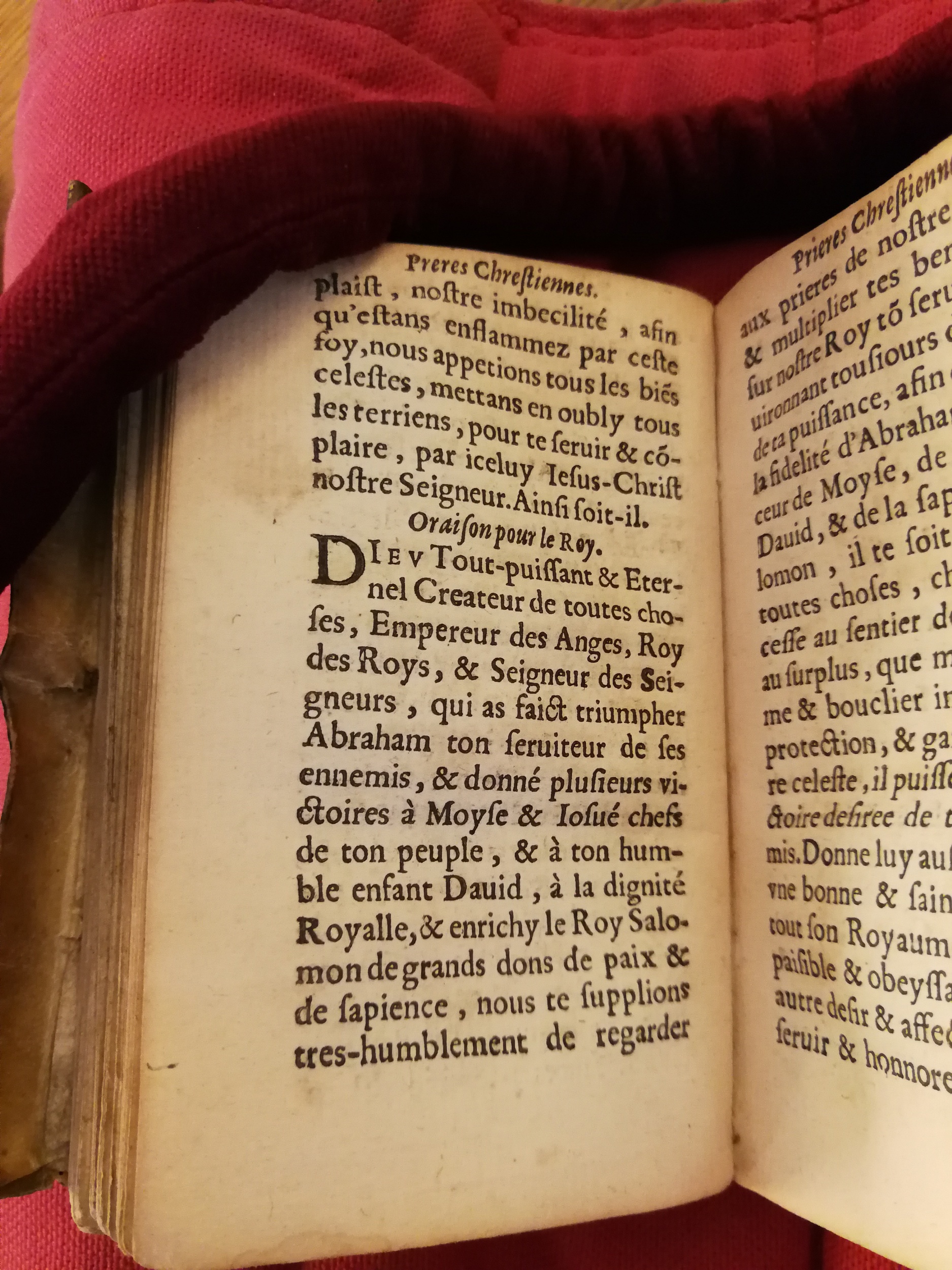 1598 - Barthélemy Macé - Trésor des prières, oraisons et instructions chrétiennes - Bibliothèque Sainte-Geneviève