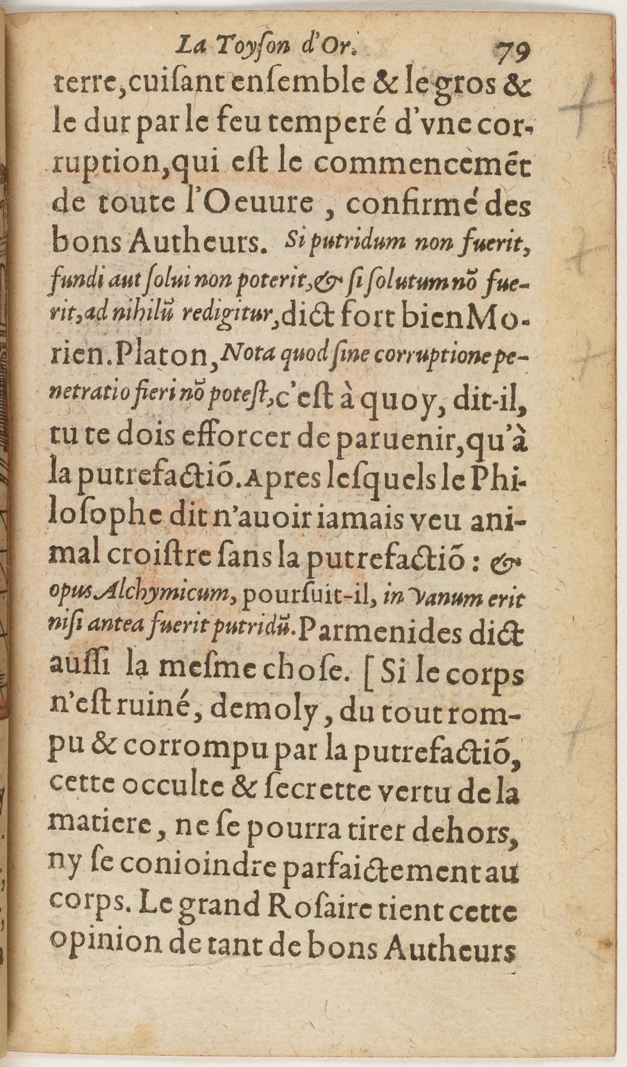 1612 - Charles Sevestre - Toison d’or ou la fleur des Trésors - BnF