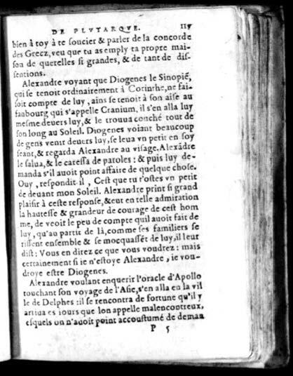 1574 - Benoît Rigaud - Trésor des vies de Plutarque - Avignon