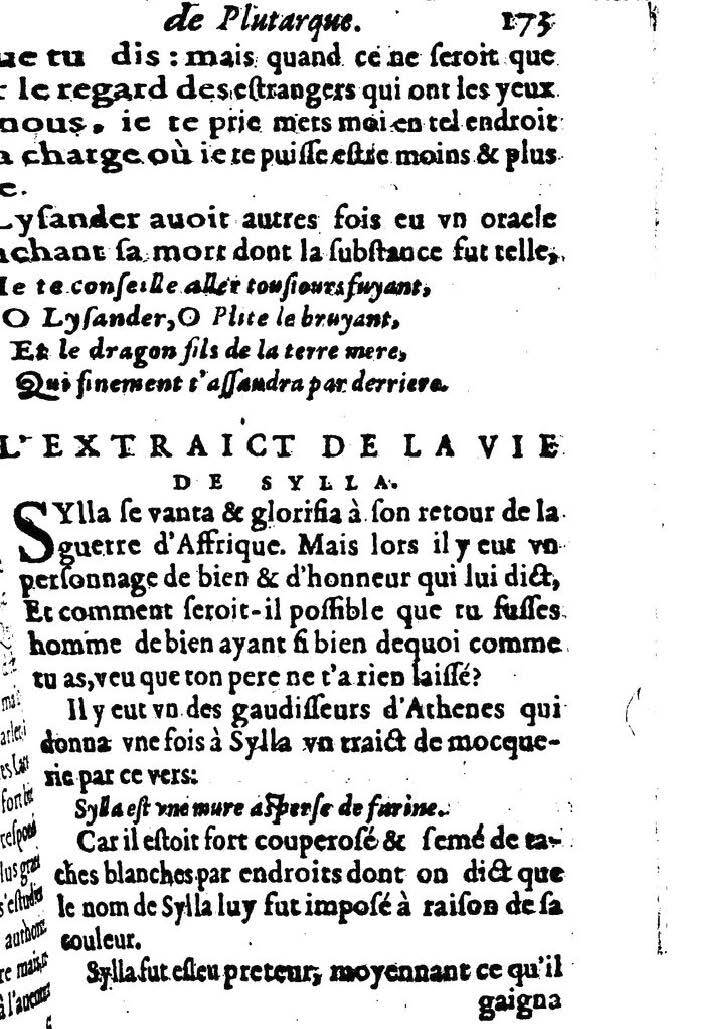 1611 - Pierre Rigaud - Trésor des vies de Plutarque - BM Lyon