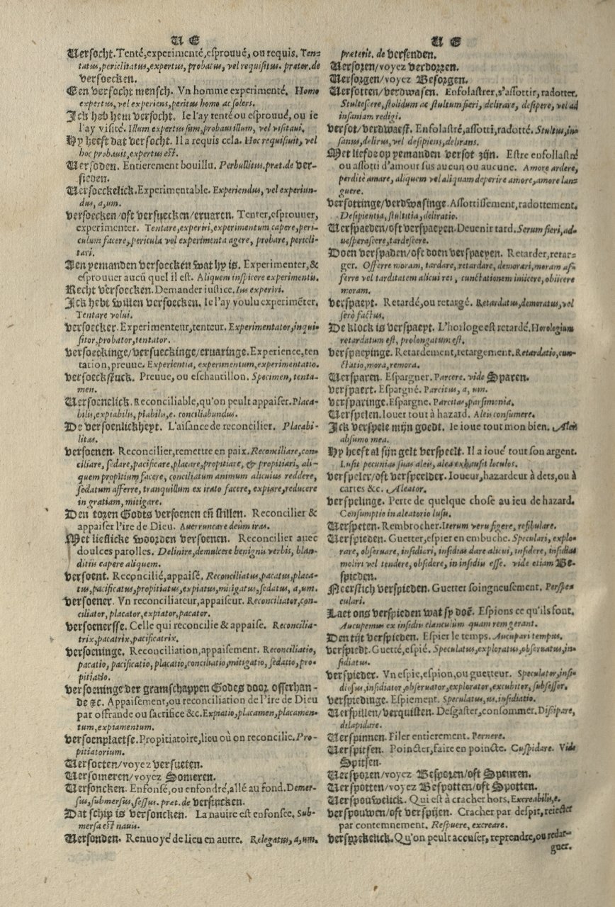 1573 - Christophe Plantin - Trésor du langage bas-allemand - Greifswald 1573 - Christophe Plantin - Trésor du langage bas-allemand - Greifswald