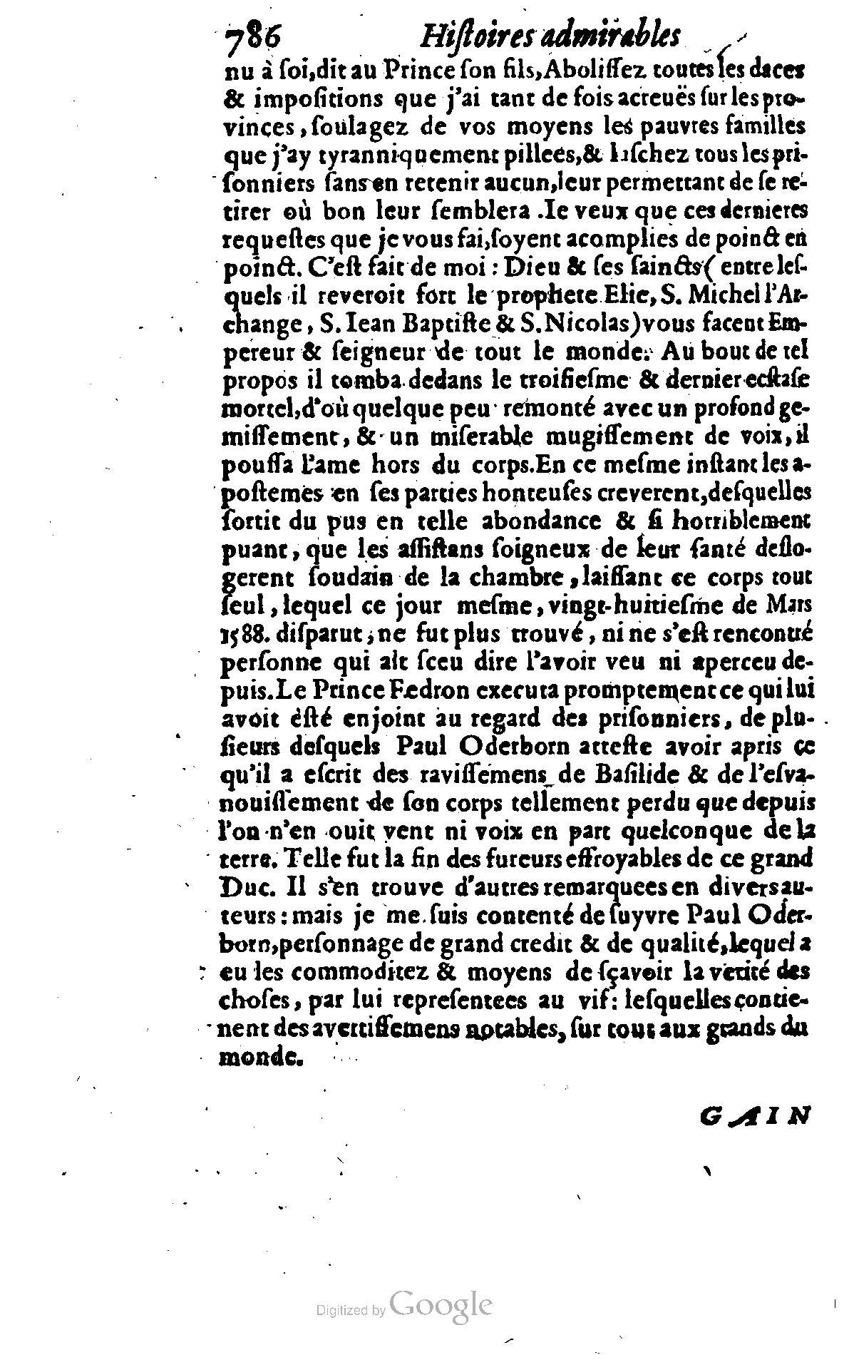 1628 - Jacques Crespin - Trésor d’histoires admirables et mémorables - BSB Munich 1628 - Jacques Crespin - Trésor d’histoires admirables et mémorables - BSB Munich