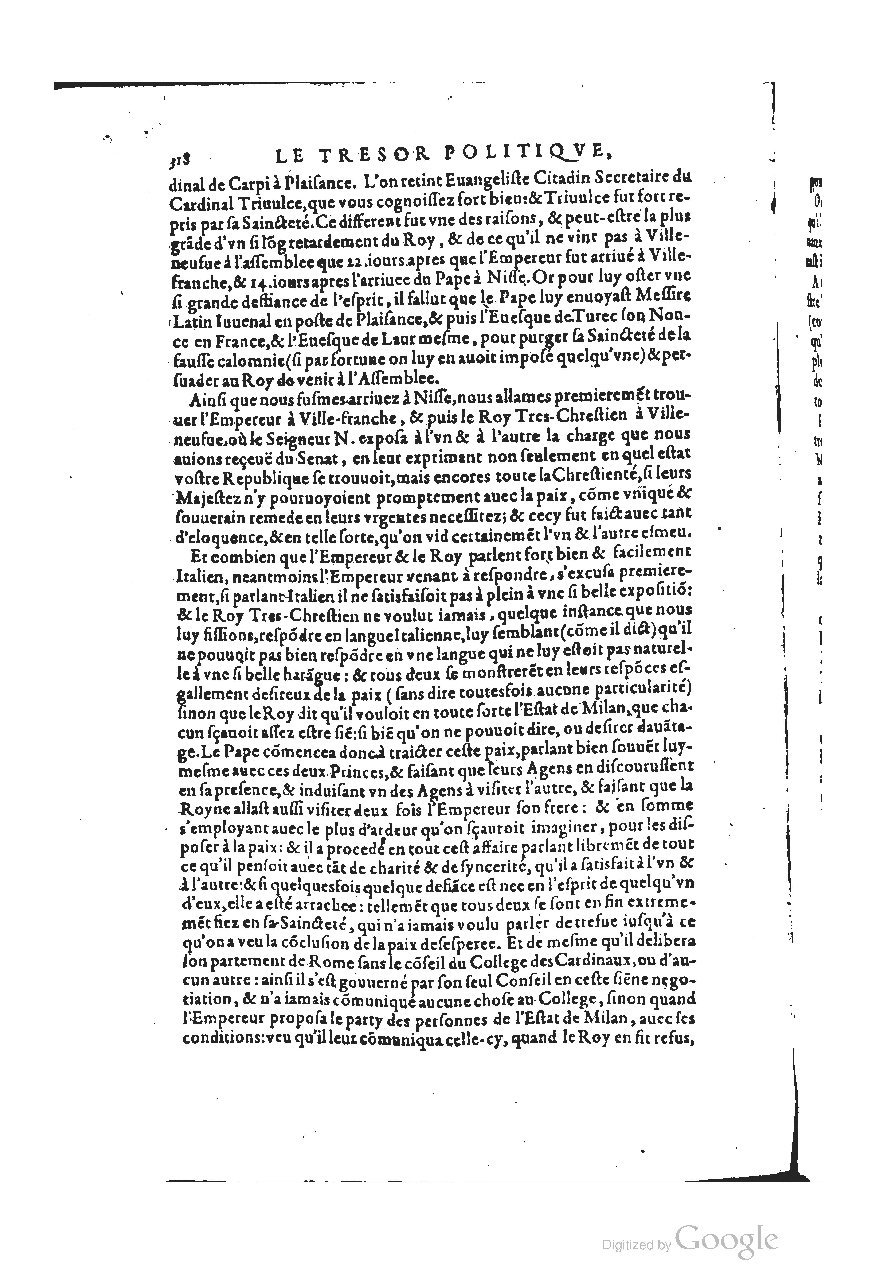 1611 - Pierre Chevalier - Trésor politique - UGent