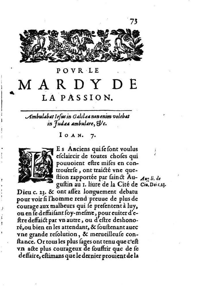 1607 - Nicolas Du Fossé - Trésor quadragésimal - T 02 - BM Lyon