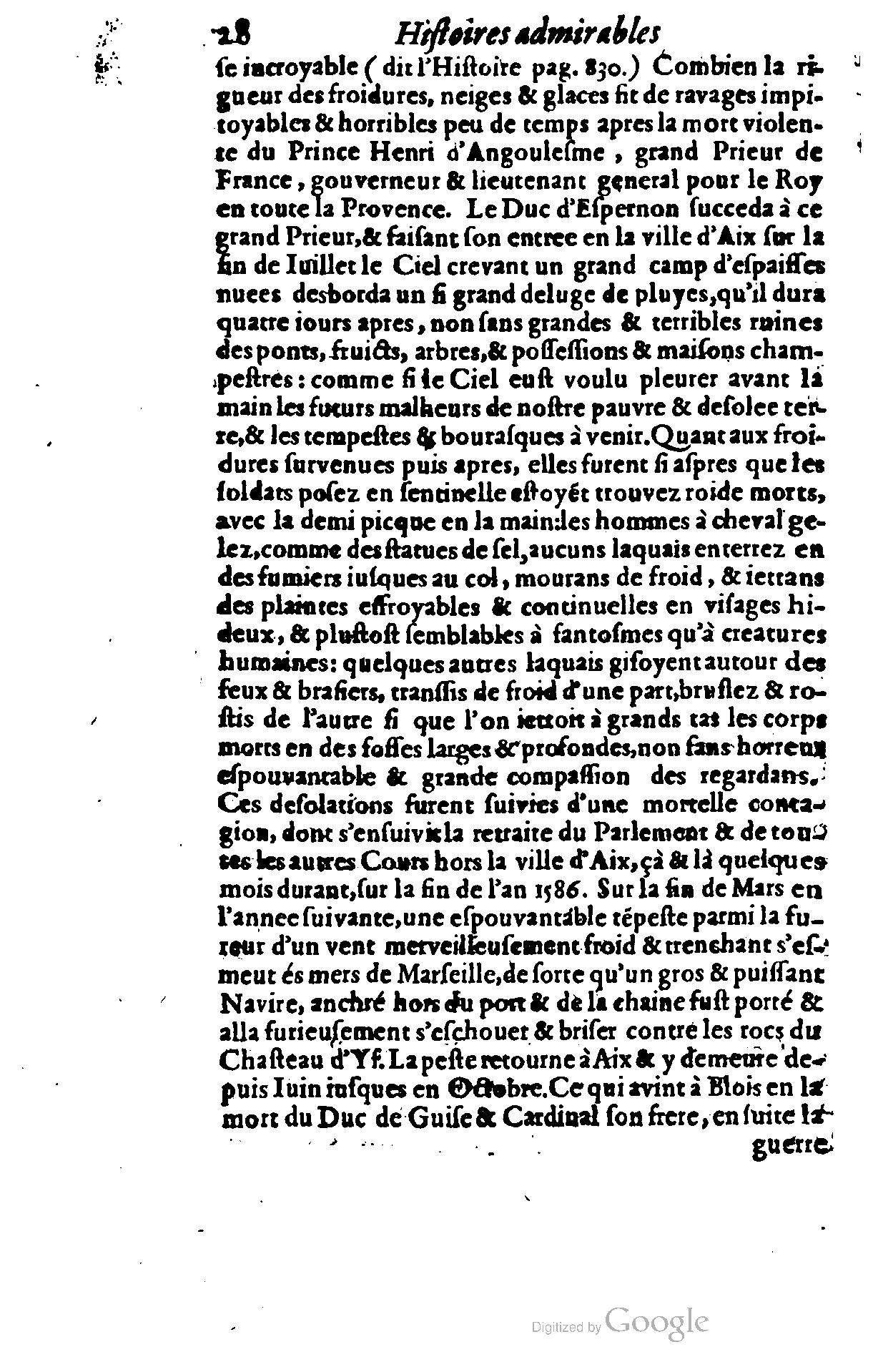 1628 - Jacques Crespin - Trésor d’histoires admirables et mémorables - BSB Munich 1628 - Jacques Crespin - Trésor d’histoires admirables et mémorables - BSB Munich
