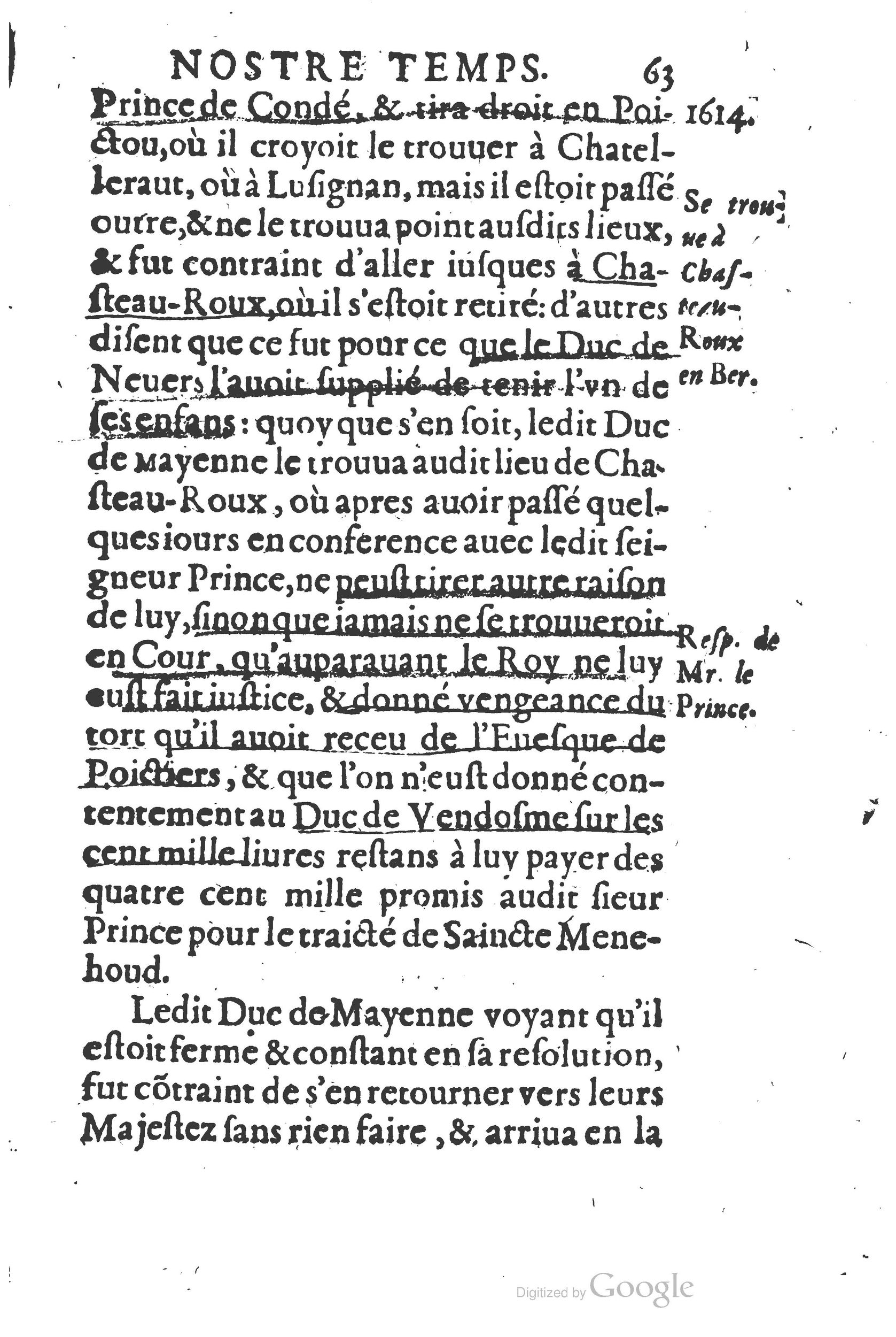 1626 - Joseph Bouillerot - Trésor de l’histoire générale de notre temps - BSB Munich