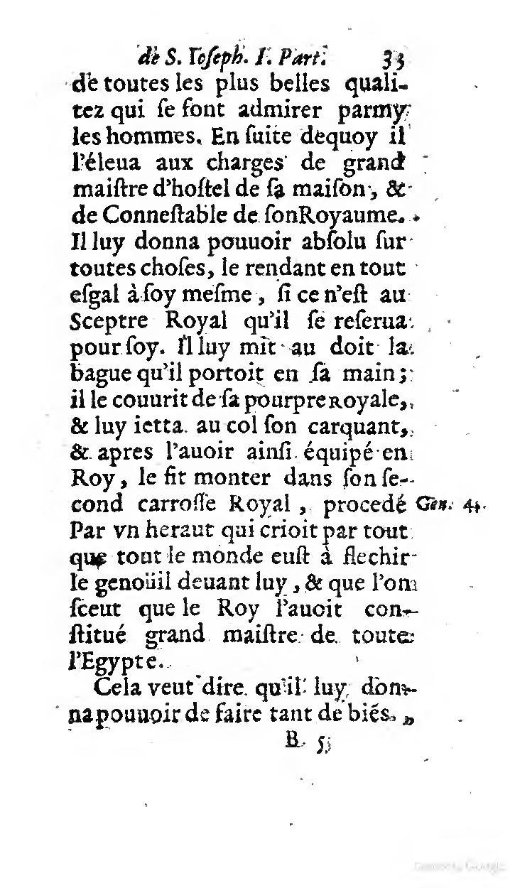 1646 - Jean Piot - Trésor inestimable de Saint-Joseph - BNC Rome