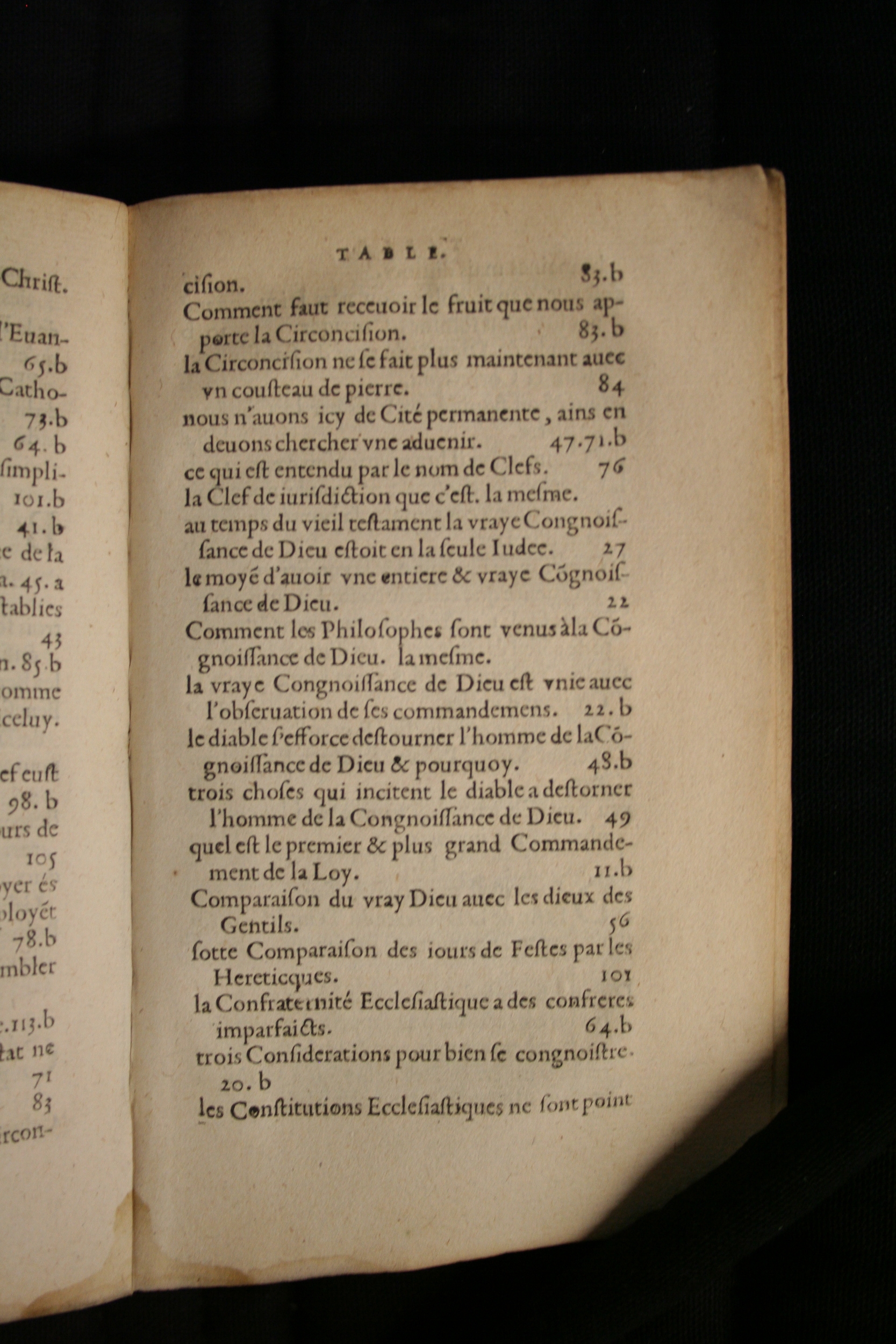 1586 - Jean Parant - Trésor de l’Église catholique et de vérité - BM Bordeaux