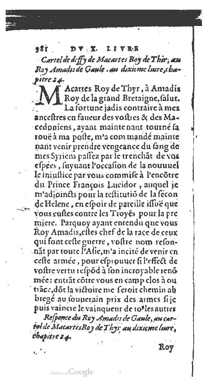 1572 - Jan van Waesberghe - Trésor des Amadis - BNC Rome