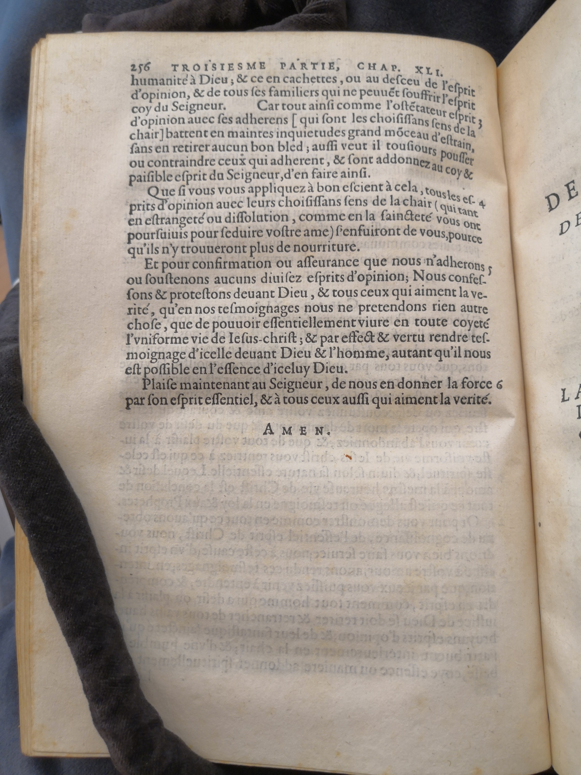 1581c. - Christophe Plantin - Le Livre des témoignages du Trésor caché au champ (Livres 2, 4, 6 et 7) - Anvers Musée Plantin Moretus