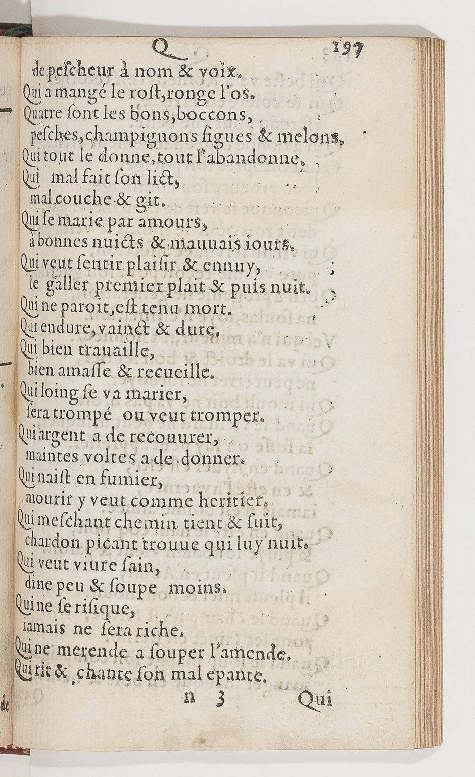 1577 - Jean d’Ogerolles - Trésor de sentences dorées - BnF Arsenal
