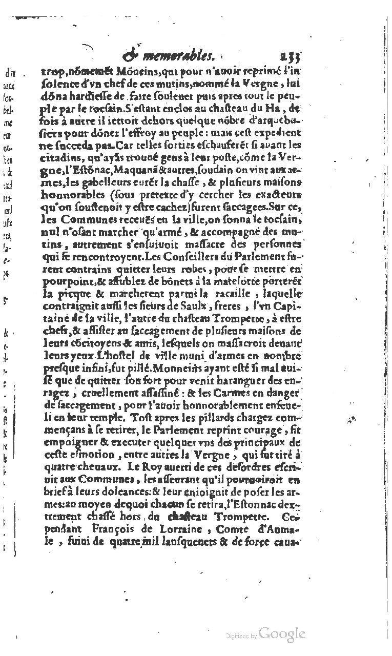 1610 - Paul Marceau - Trésor d’histoires admirables et mémorables - BSB Munich 1610 - Paul Marceau - Trésor d’histoires admirables et mémorables - BSB Munich