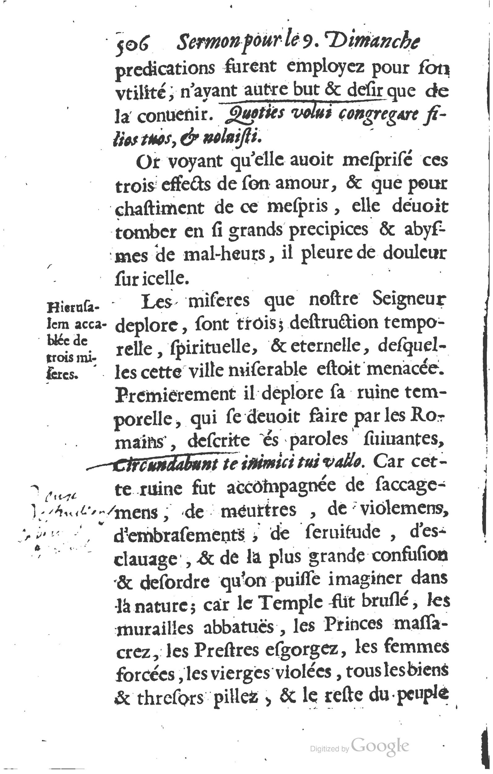 1629 - Manassés de Préaulx - Sermons ou Trésors de la piété chrétienne - BM Lyon
