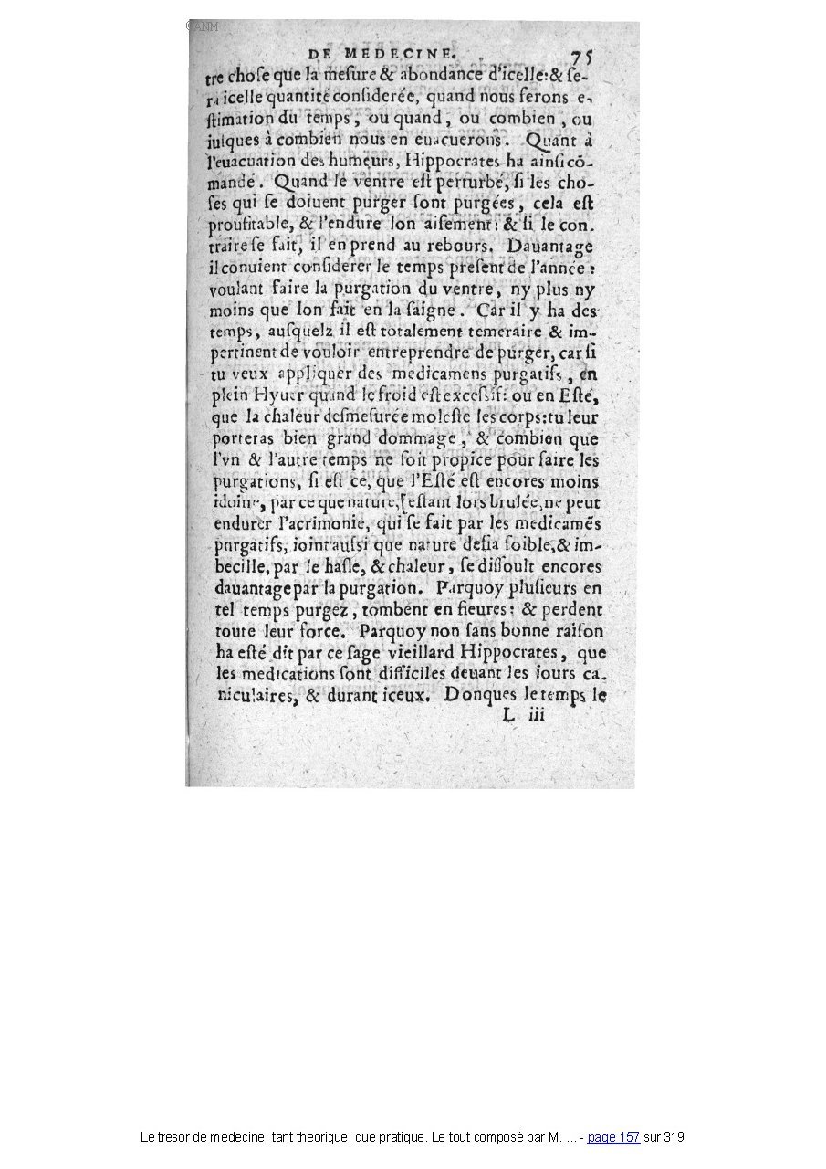 1560 - Pierre et Jan Moine - Trésor de médecine - Université Paris Cité