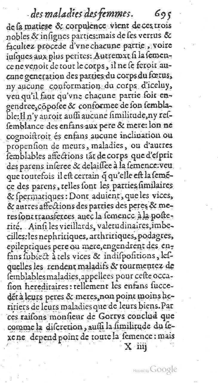 1585 - Jacques du Puis - Trésor des remèdes secrets pour les maladies des femmes - BnF