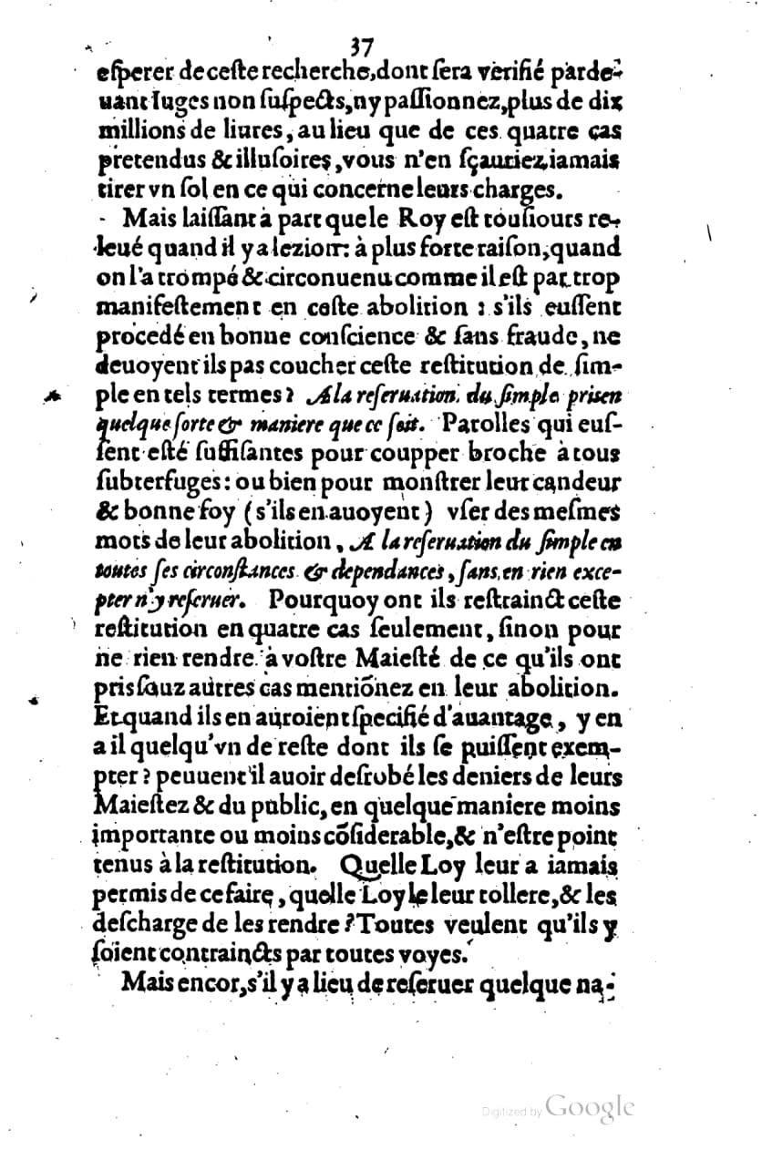 1615 - s.n. 1 - Trésor des trésors de France - BM Lyon