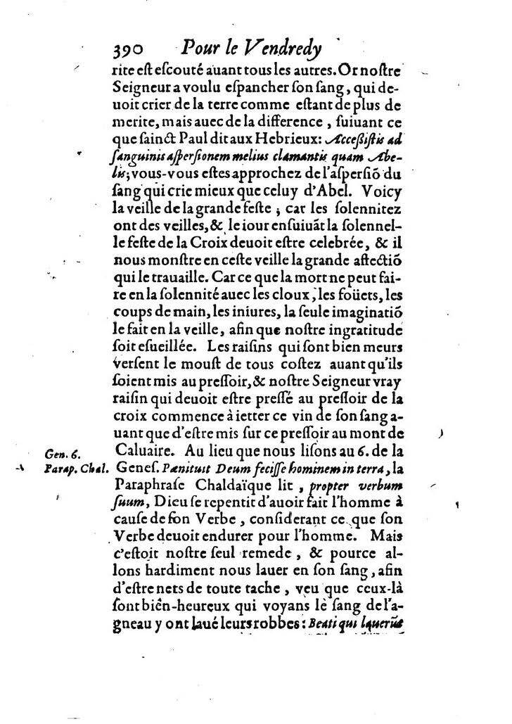 1607 - Nicolas Du Fossé - Trésor quadragésimal - T 02 - BM Lyon