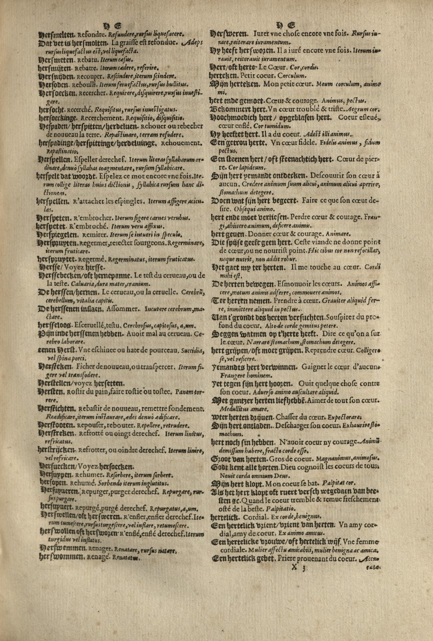 1573 - Christophe Plantin - Trésor du langage bas-allemand - Greifswald 1573 - Christophe Plantin - Trésor du langage bas-allemand - Greifswald