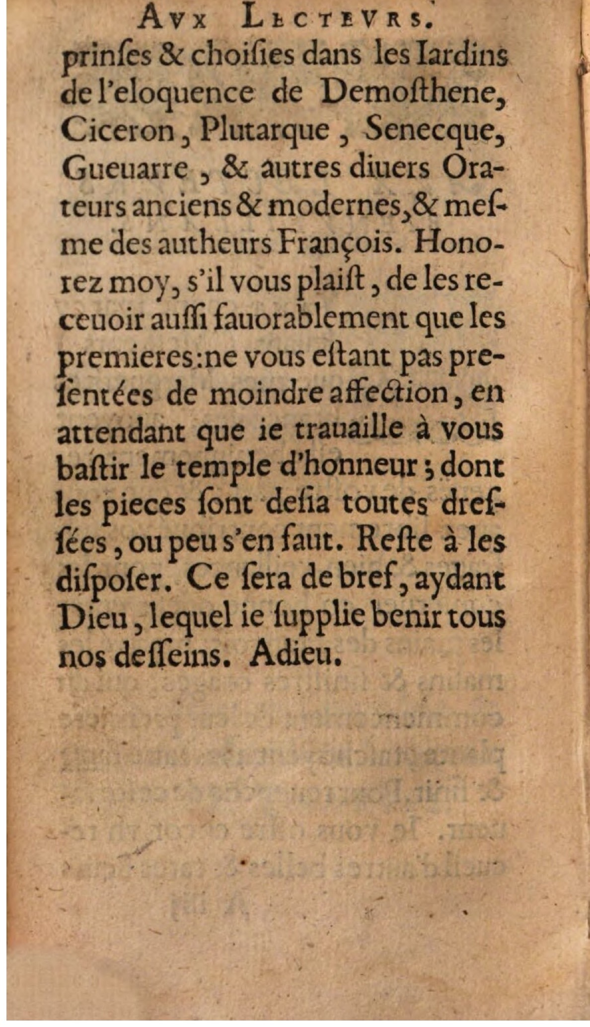 1611 - Théodore Reinsart - La Suitte des marguerites françoises, ou second thresor du bien dire - BSB Munich