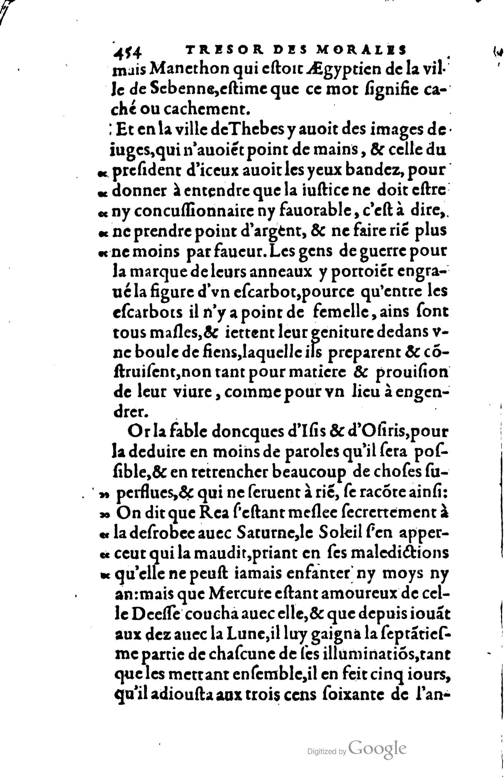 1578 - Jean Poupy - Trésor des morales de Plutarque - BSB Munich