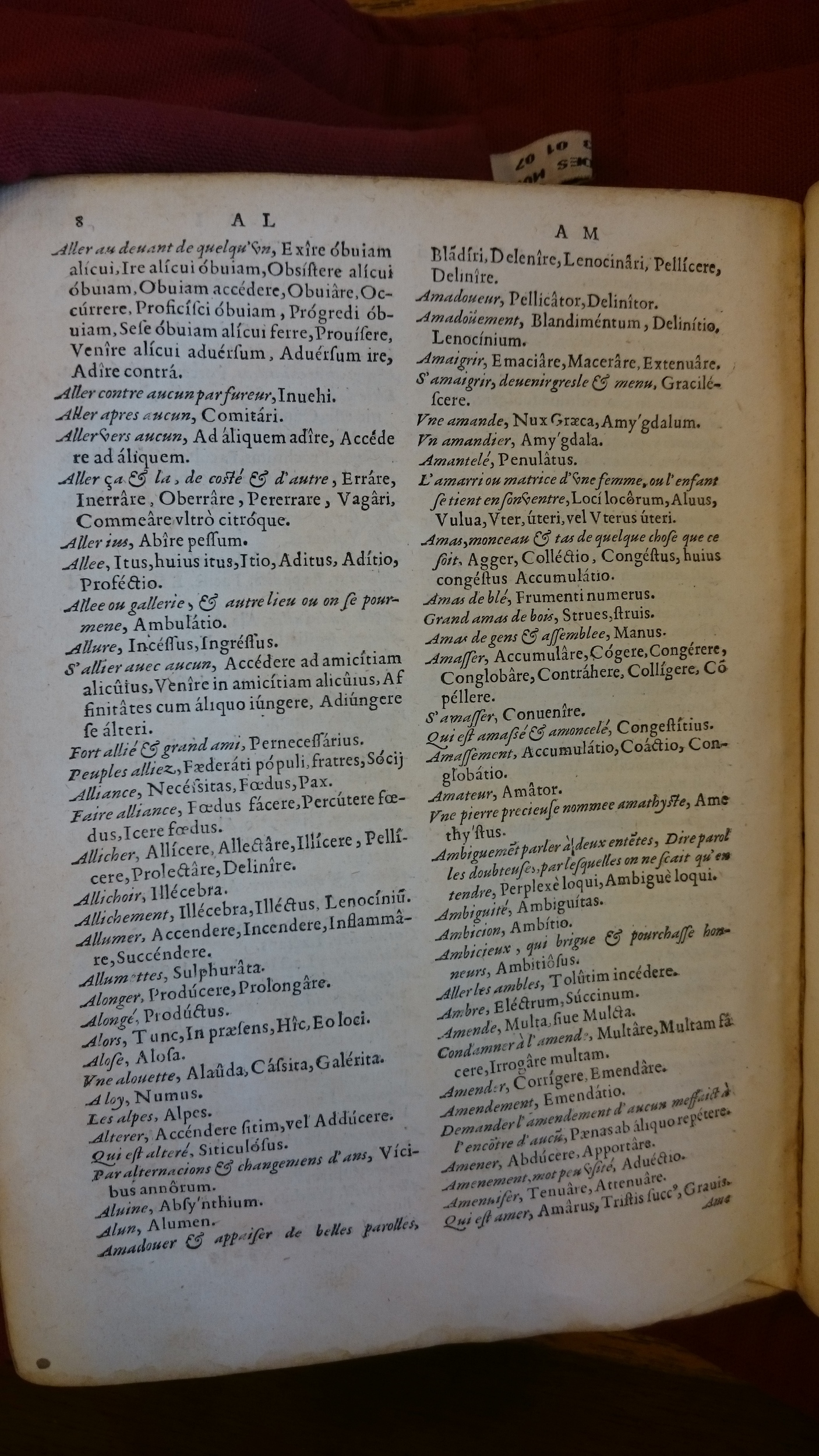 1564 - Henri Hylaire et Louis Cloquemin - Trésor des mots et traits français - BM Lyon