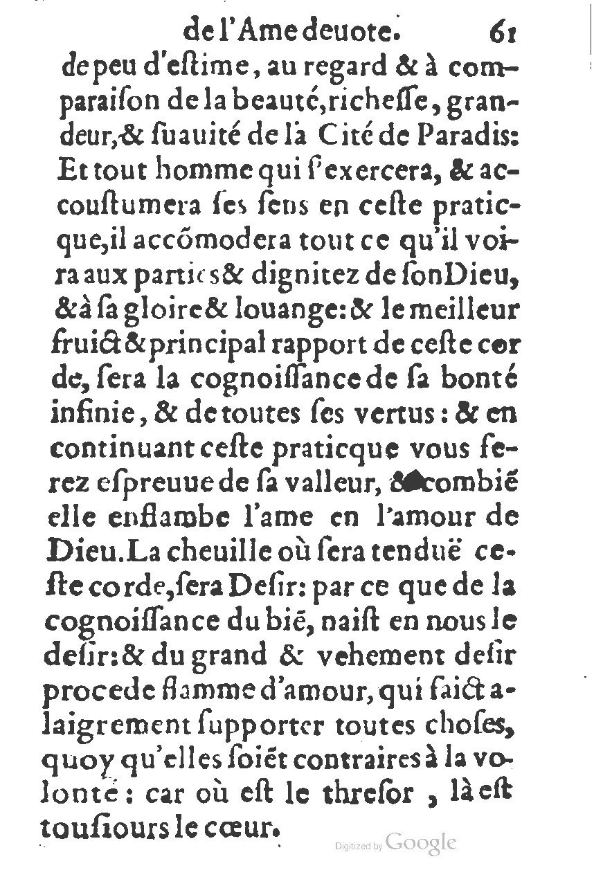 1578 - Guillaume Chaudière - Trésor de dévotion traitant de plusieurs belles vertus - BM Lyon