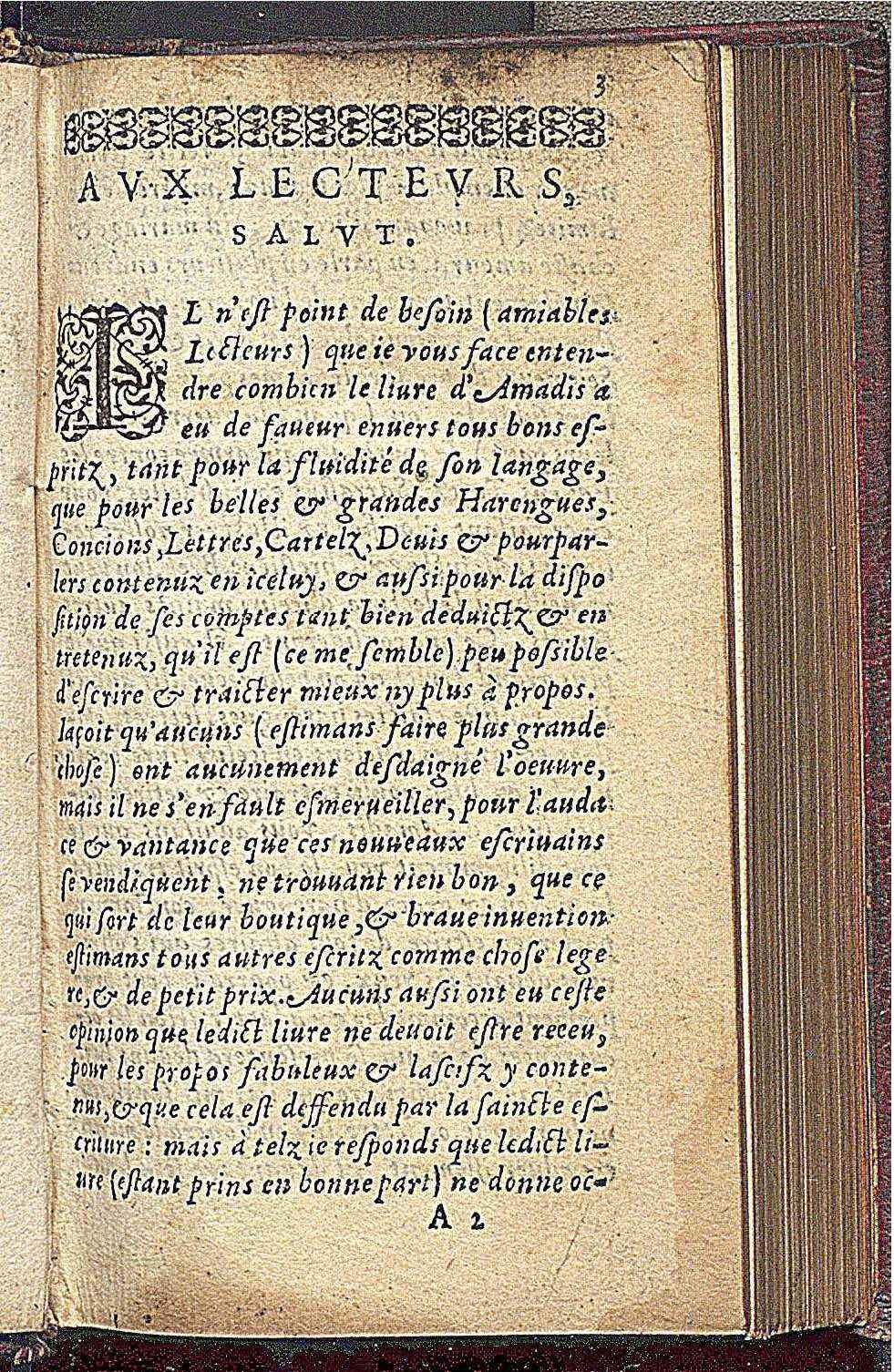 1573 - Olivier de Harsy - Trésor des Amadis - Edimbourg