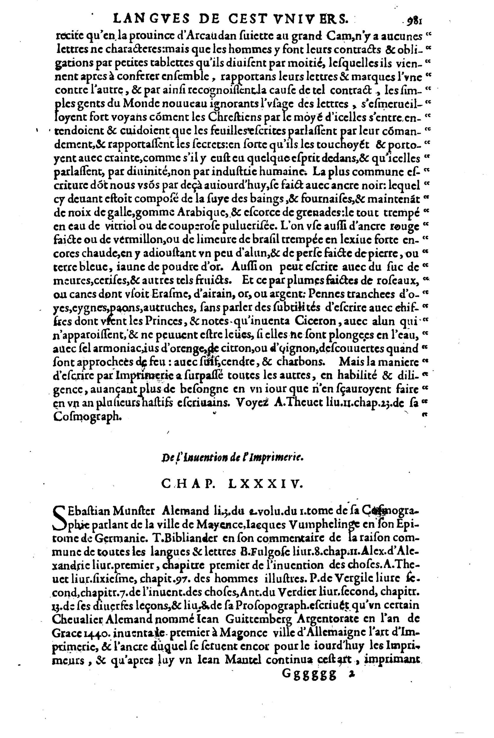 1608 - Nicolas Du Fossé - Trésor politique - BnF Tolbiac