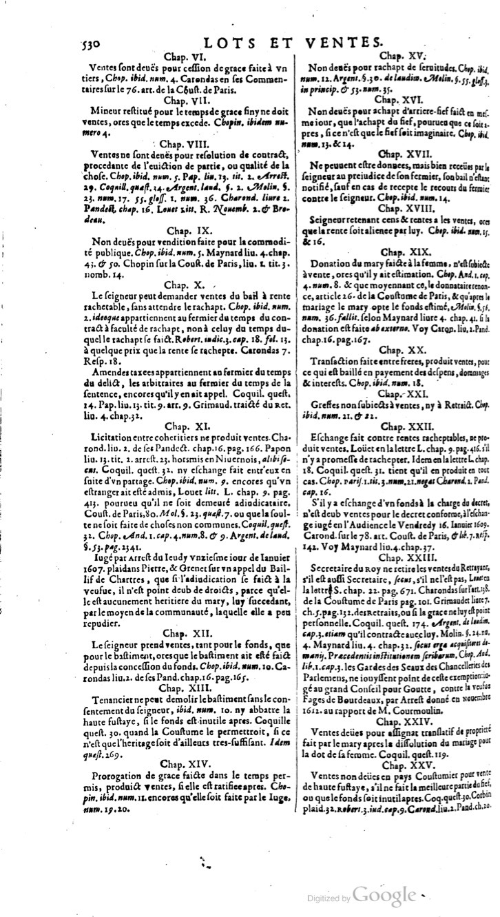 1629 - Veuve Nicolas Buon - Trésor du droit français (29620 T. 2) - BM Lyon