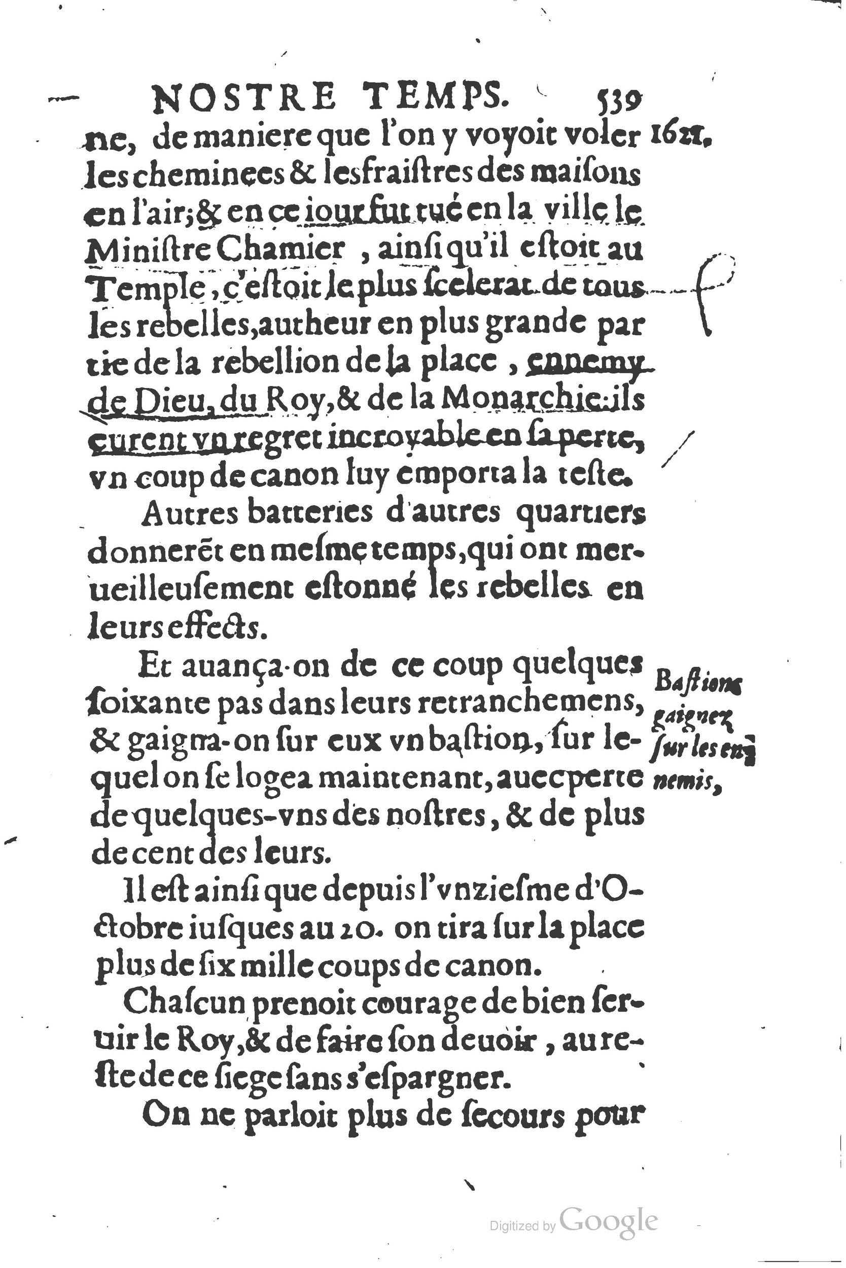 1626 - Joseph Bouillerot - Trésor de l’histoire générale de notre temps - BSB Munich