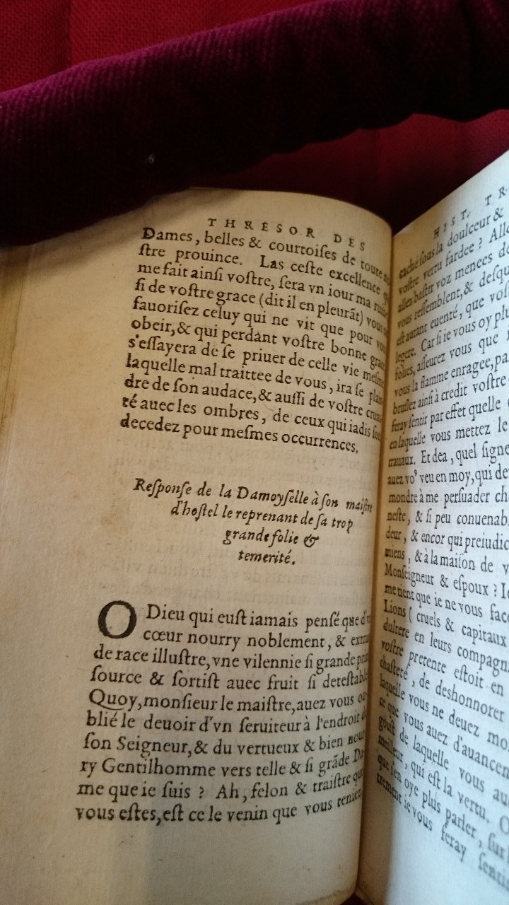 1581 - Pierre Le Voirier et Gervais Mallot - Trésor des histoires tragiques - BnF Richelieu