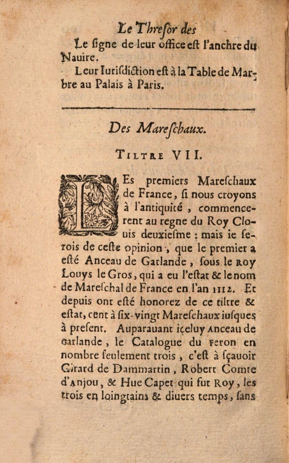 1639 - Jean Corrozet - Trésor des histoires de France - BSB Munich 1639 - Jean Corrozet - Trésor des histoires de France - BSB Munich