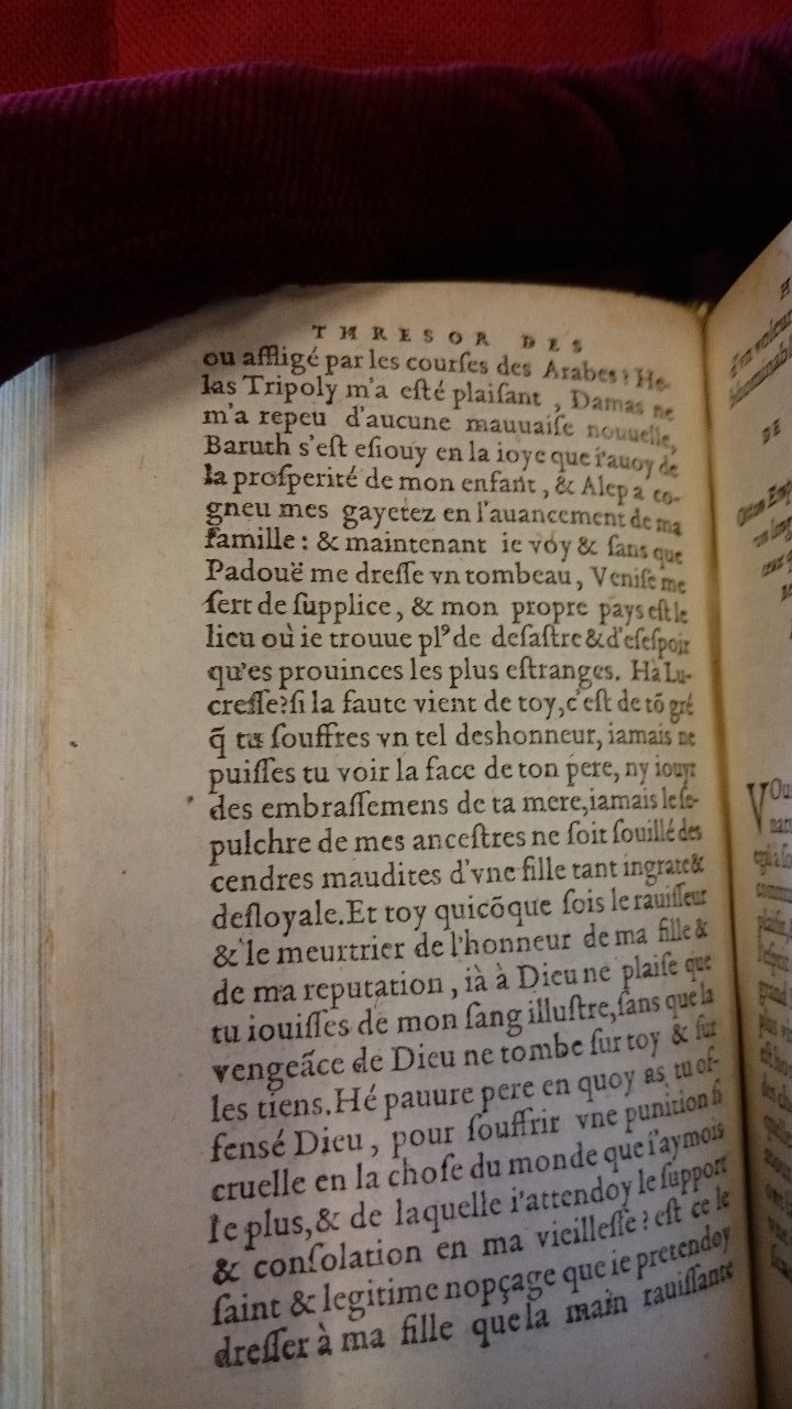 1581 - Pierre Le Voirier et Gervais Mallot - Trésor des histoires tragiques - BnF Richelieu