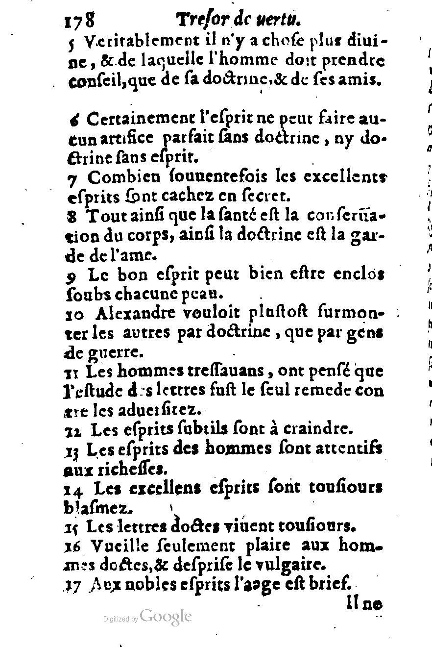 1576 - Benoît Rigaud - Trésor de vertu - British Library