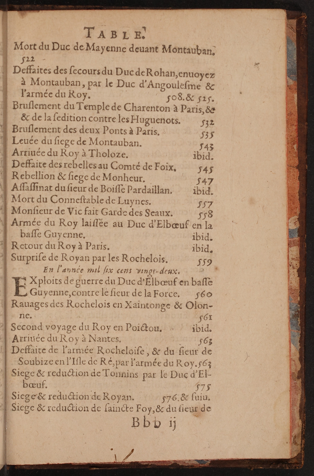 1624 - Joseph Bouillerot - Trésor de l’histoire générale de notre temps - BnF Arsenal 1624 - Joseph Bouillerot - Trésor de l’histoire générale de notre temps - BnF Arsenal