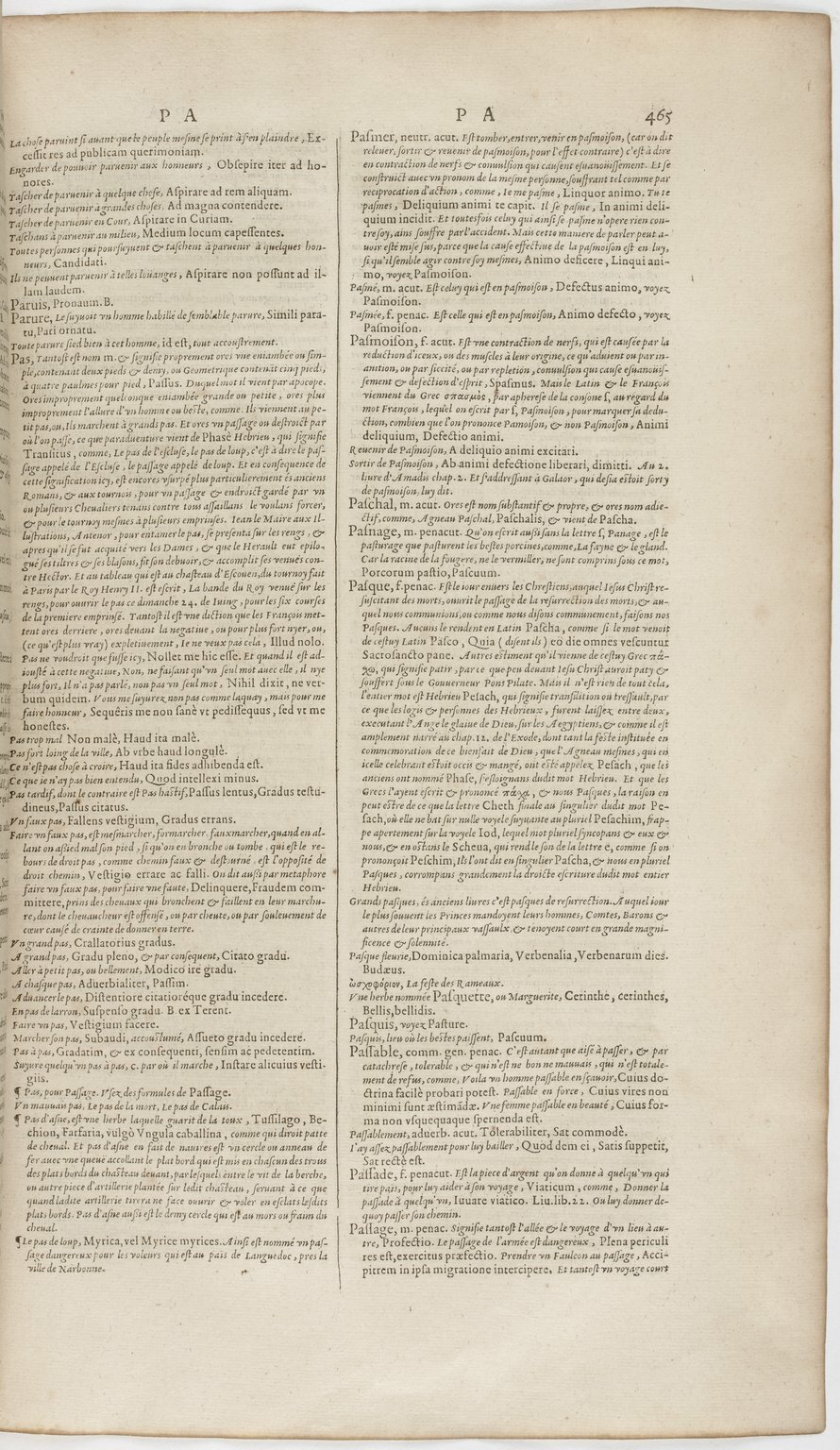1606 - David Douceur - Trésor de la langue française - BnF 1606 - David Douceur - Trésor de la langue française - BnF