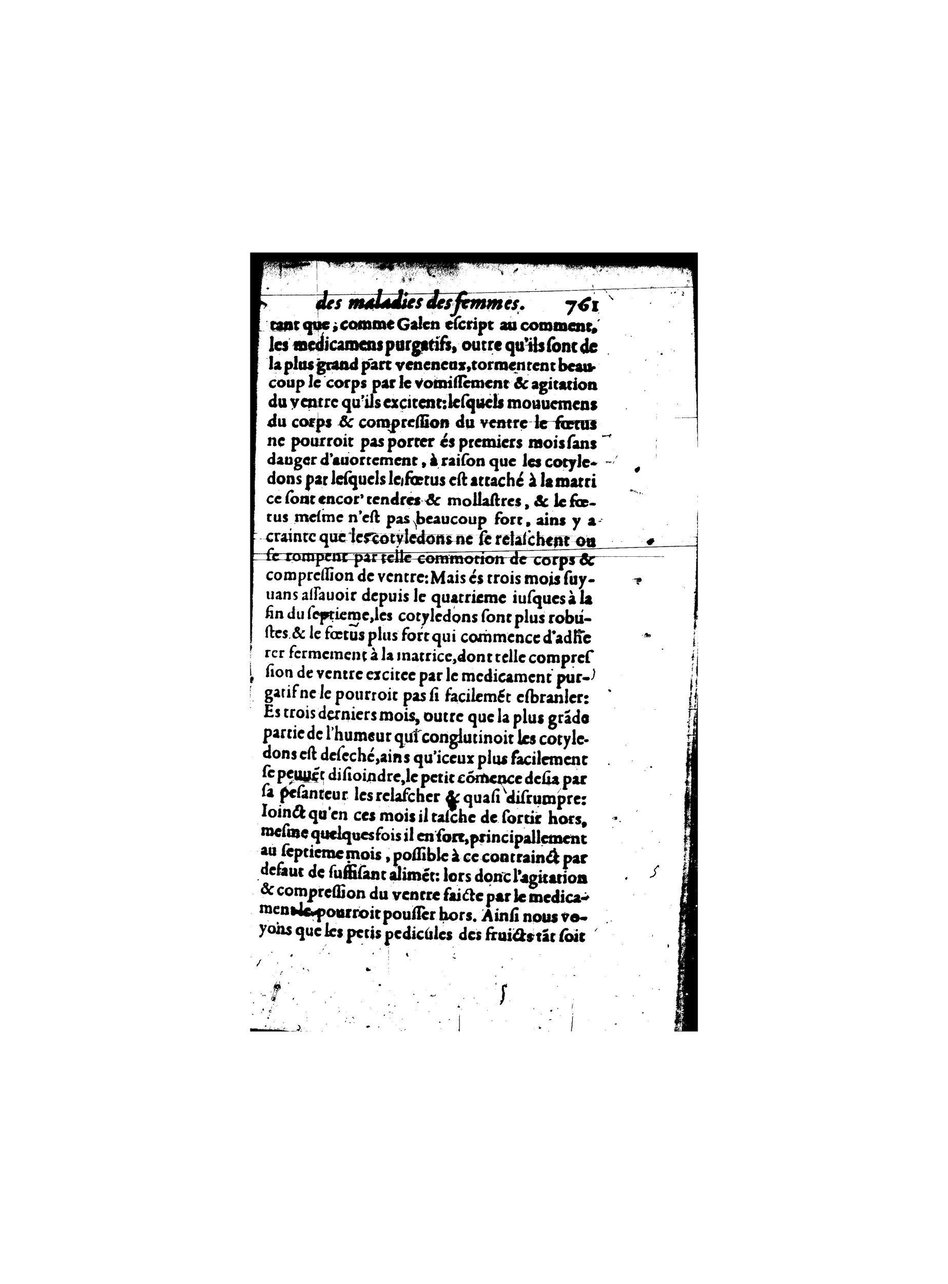 1587 - Jacques du Puis - Trésor des remèdes secrets pour les maladies des femmes - BnF