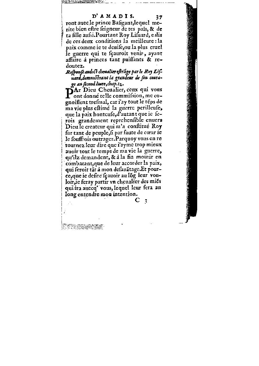 1572 - Veuve Gabriel Cotier - Trésor des Amadis - BM Lyon