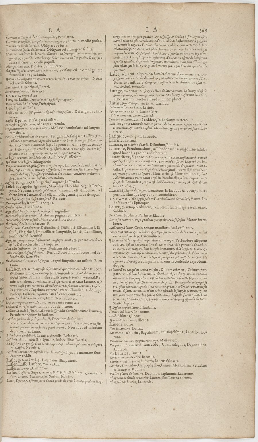 1606 - David Douceur - Trésor de la langue française - BnF