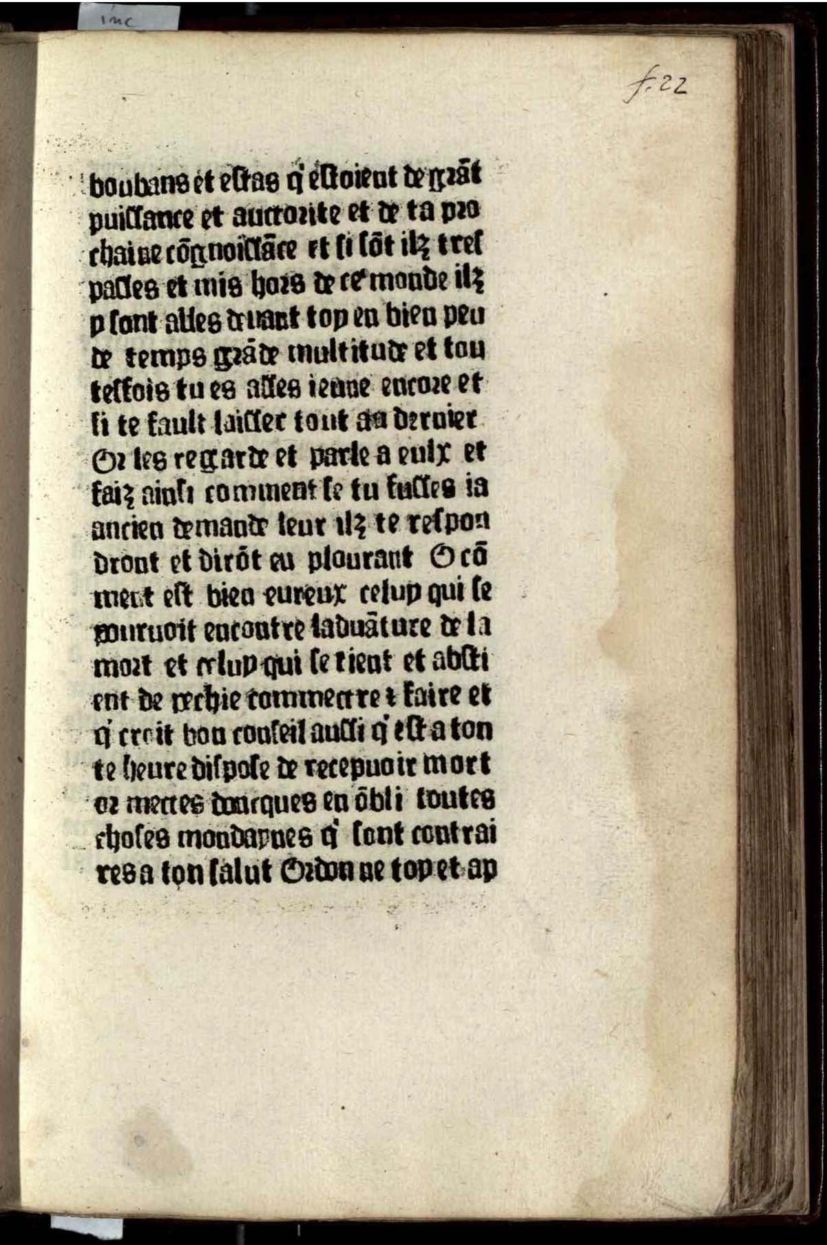 1477c. - Guillaume Le Roy - Trésor de sapience - Médiathèques Carcassonne Agglo