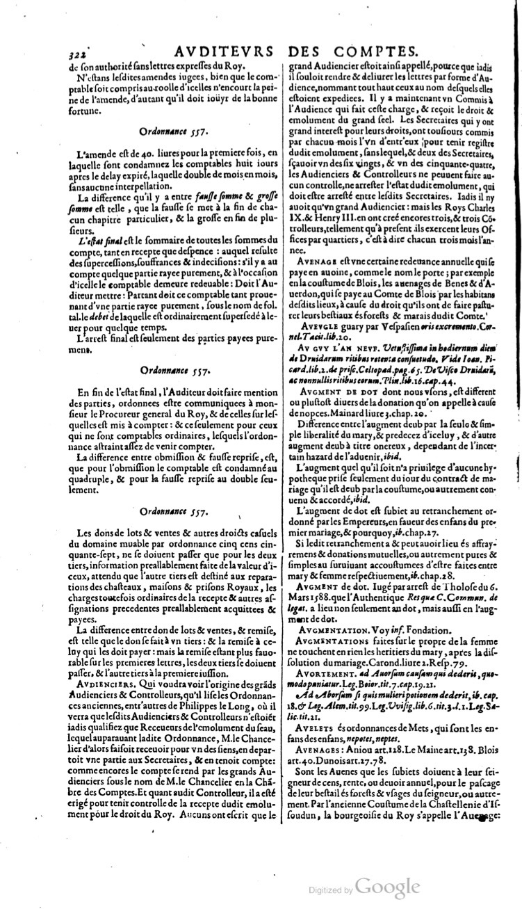 1629 - Veuve Nicolas Buon - Trésor du droit français (21754 T. 1) - BM Lyon